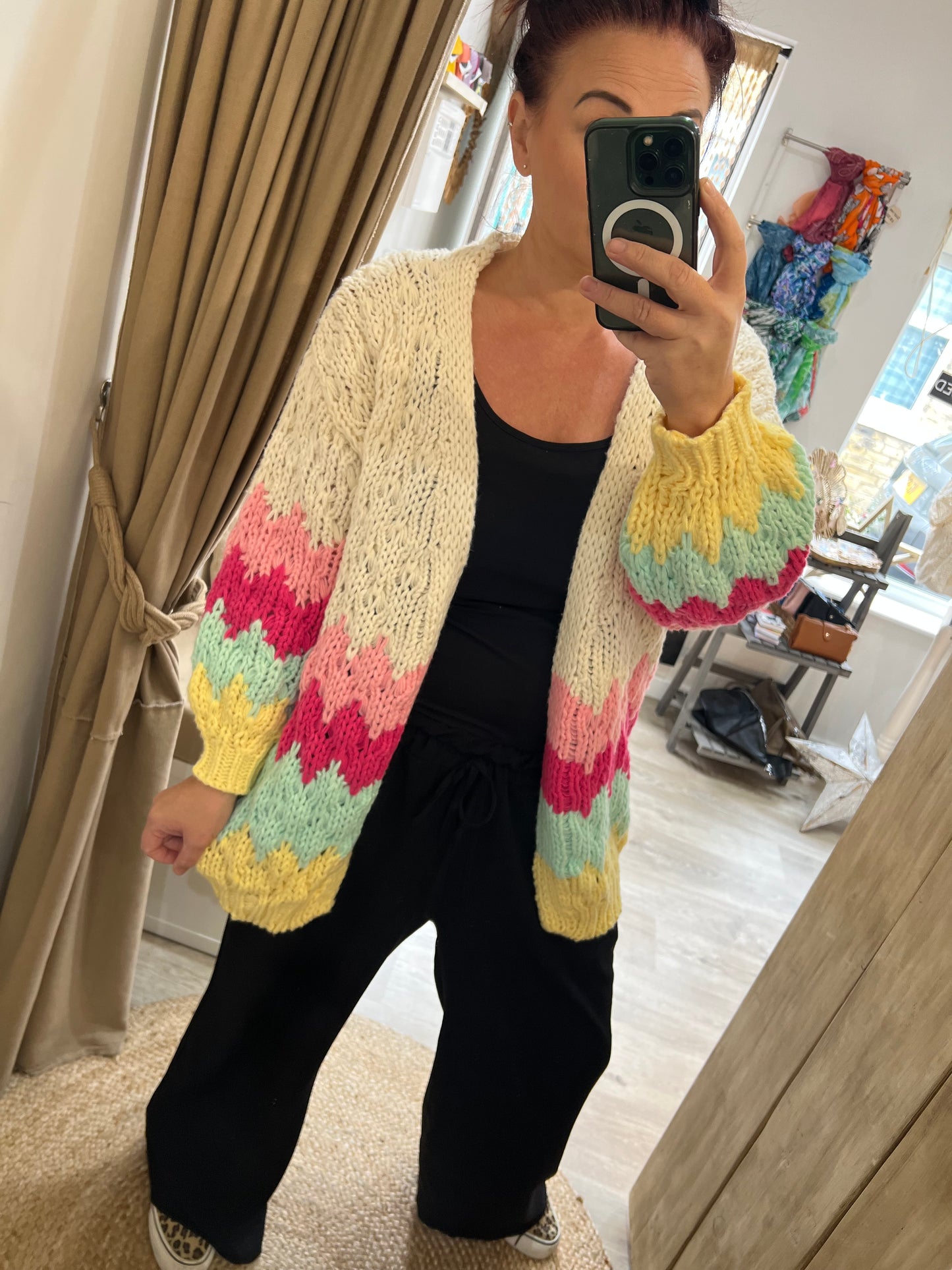 Chunky Zig Zag Cardi