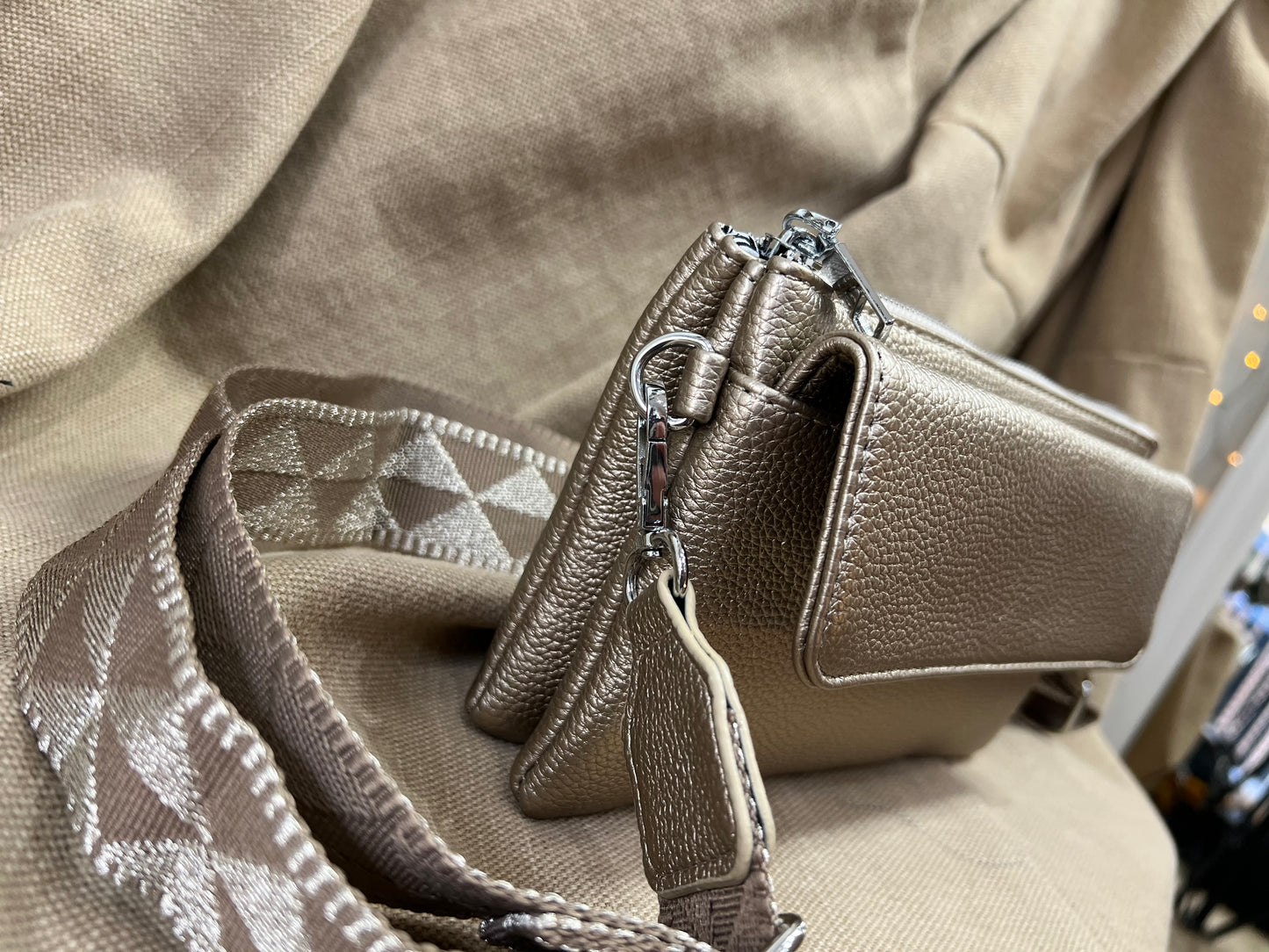 Crossbody Bag - Gold