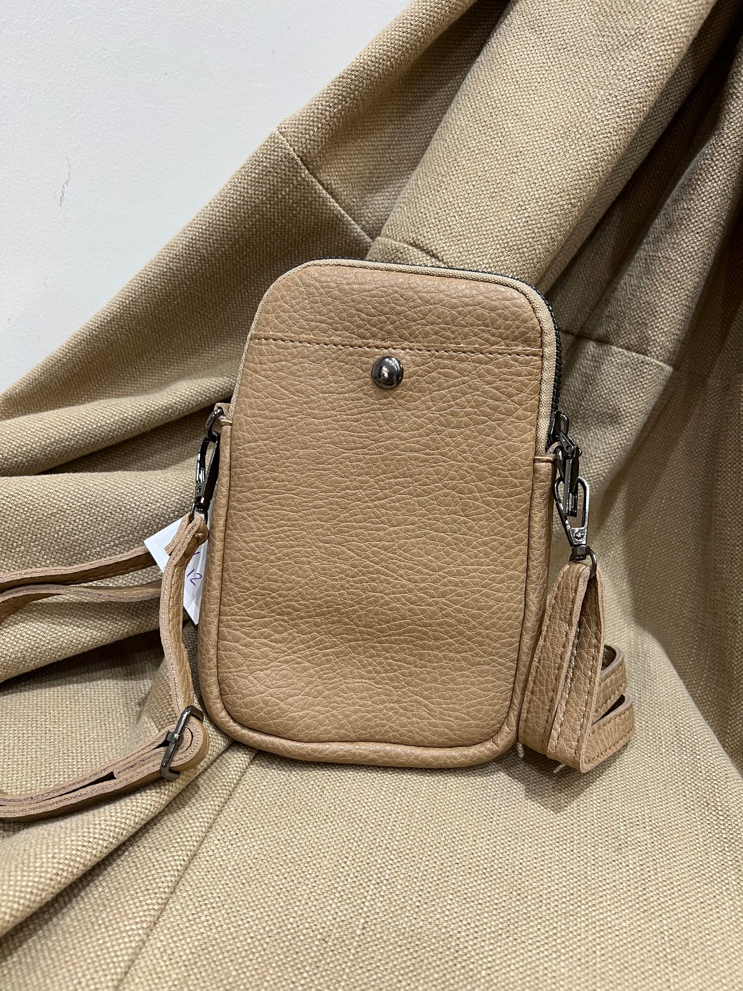 Phone Pouch Bag - Beige