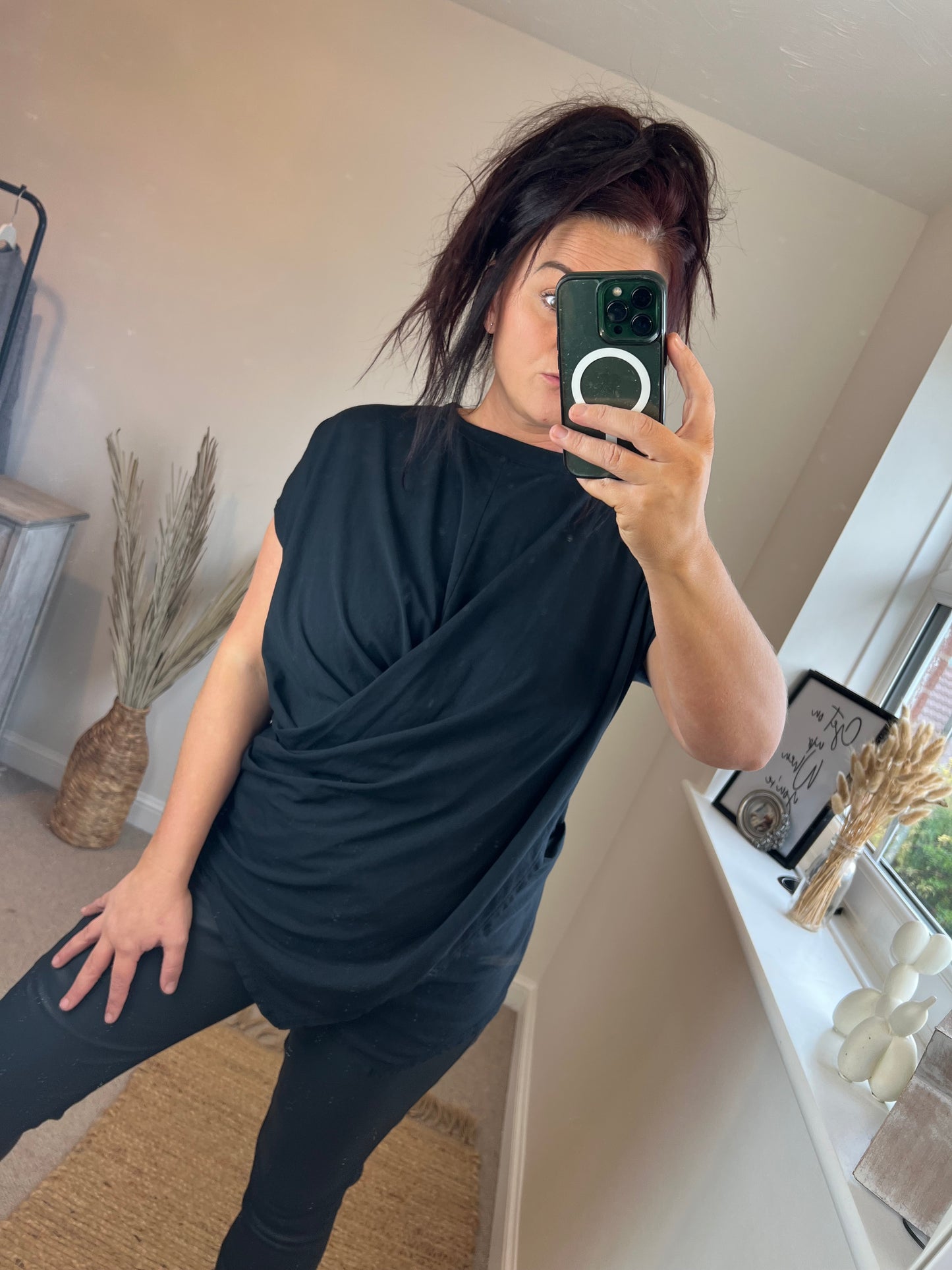 Crossover Top - Black