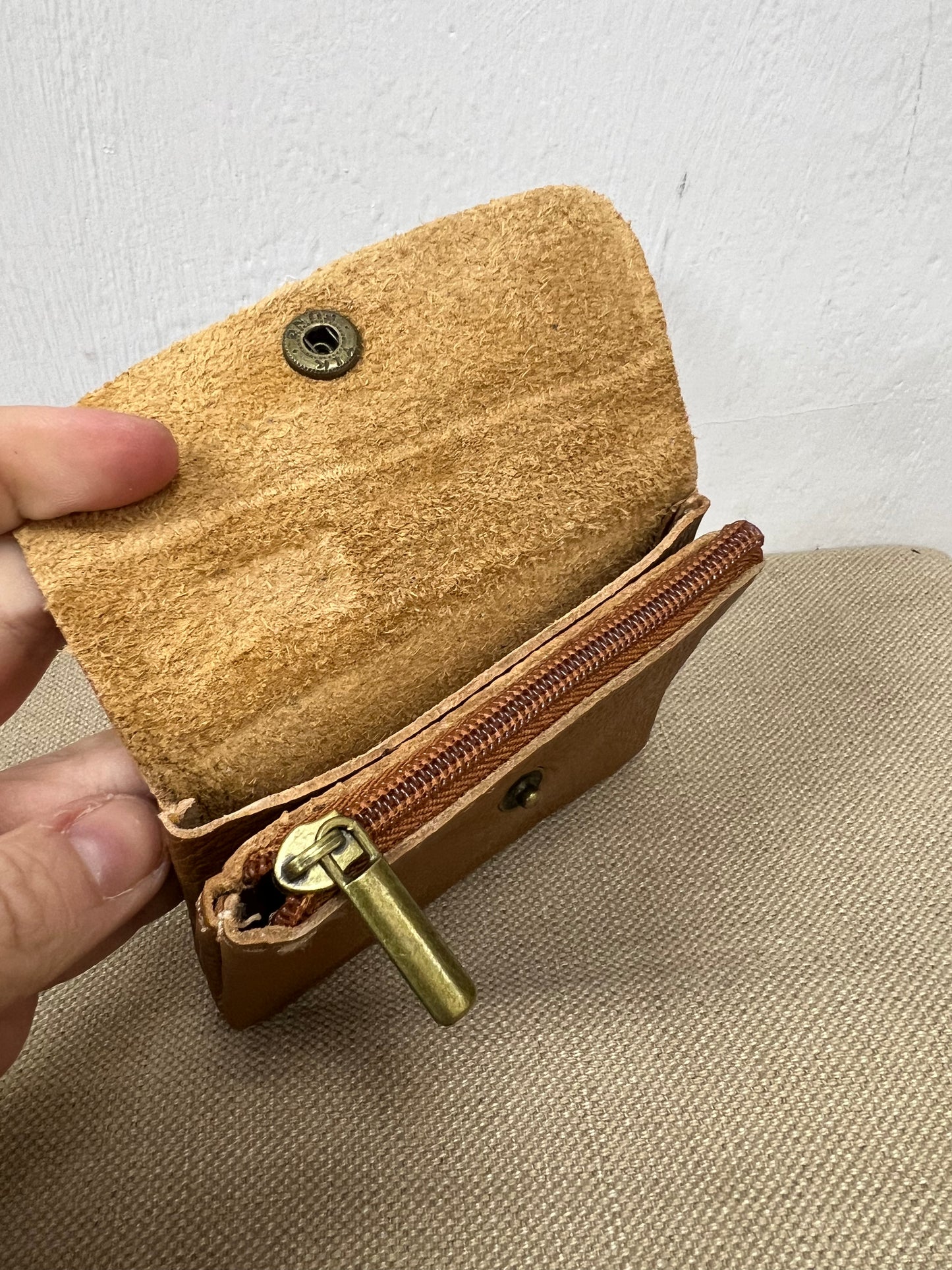 Leather Purse - Tan