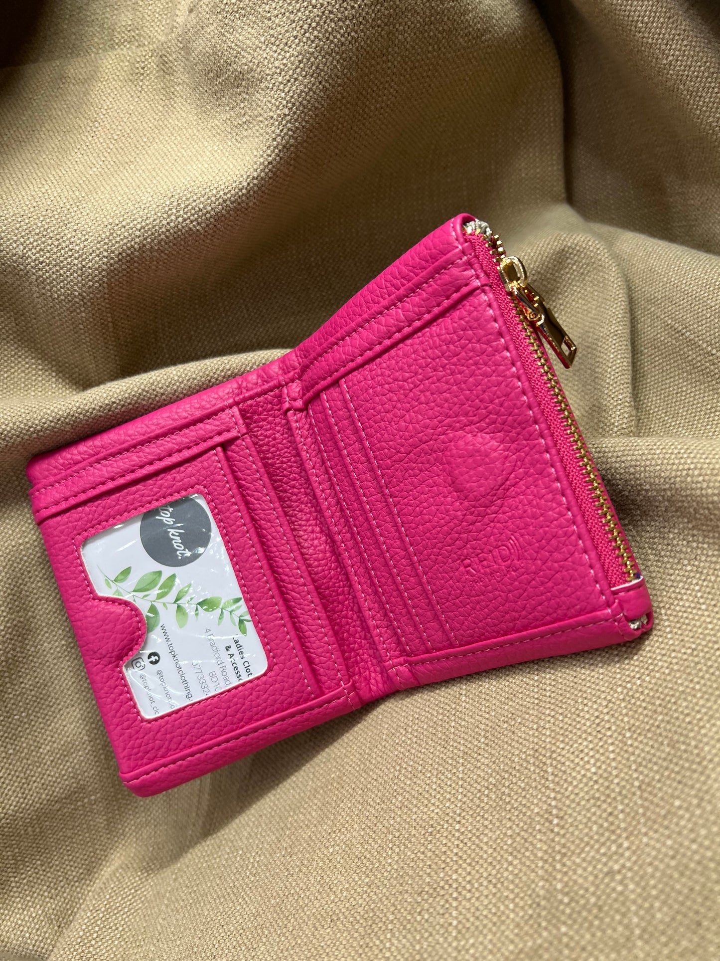 Folded Purse - RFID Protected