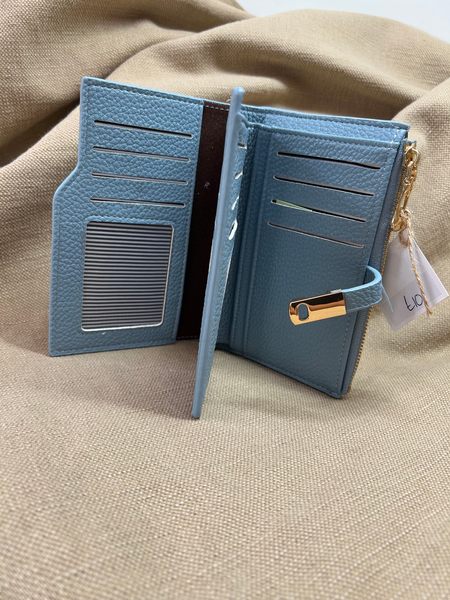 Multi Compartment Purse - Blue