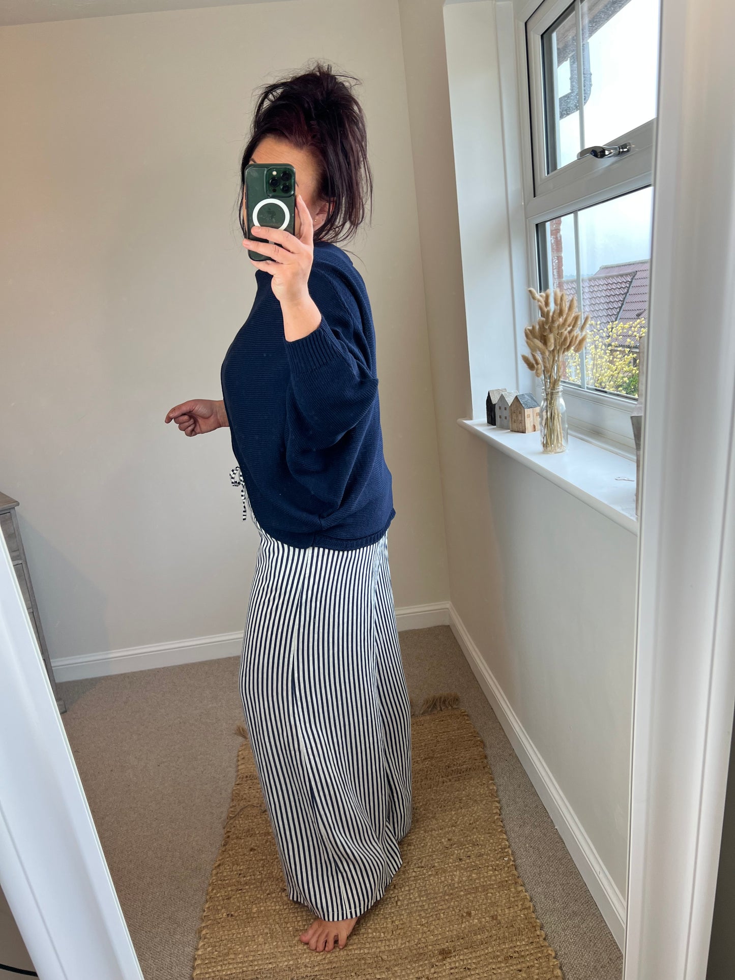Wrap Knit - Navy