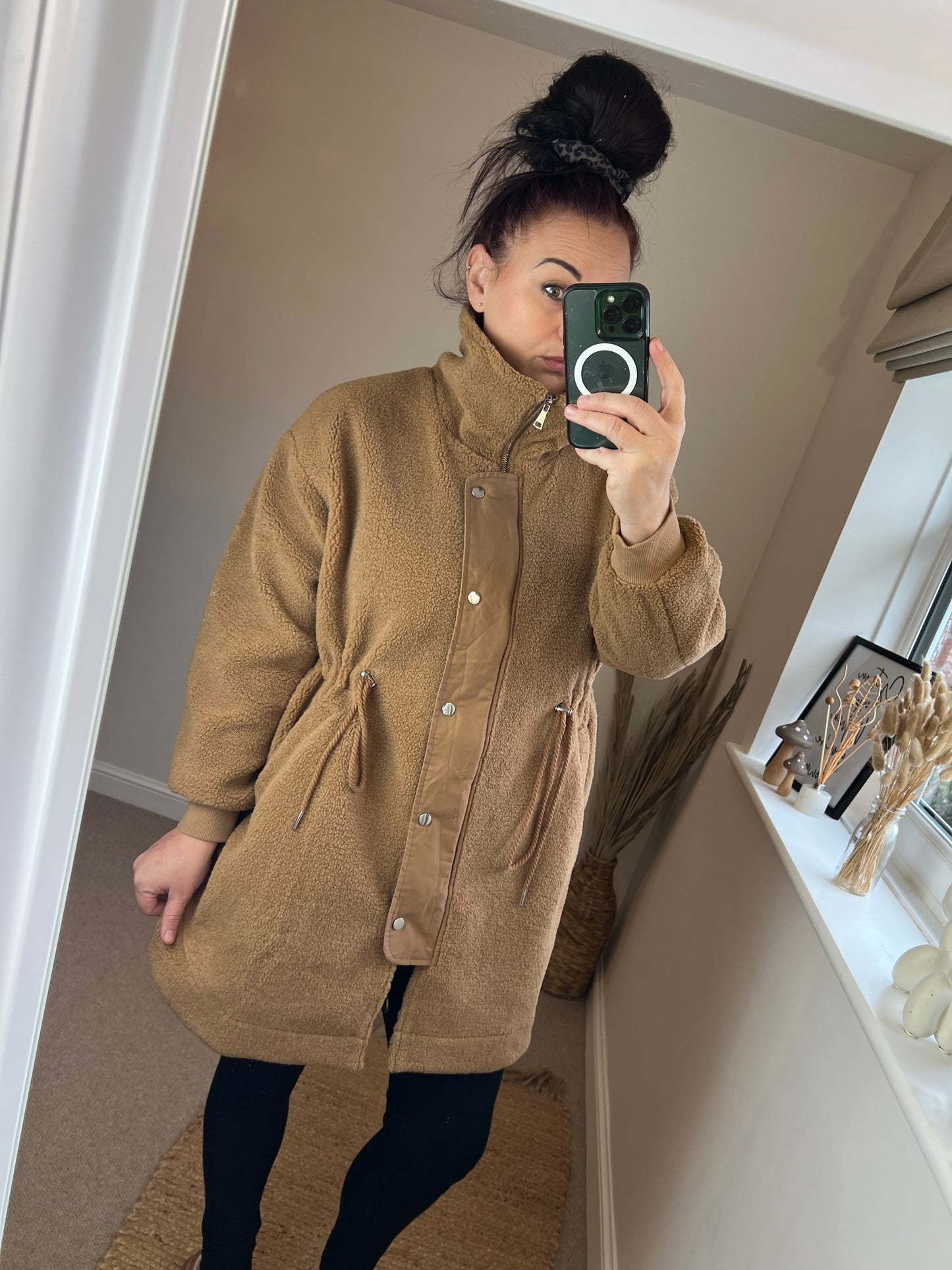 Fleece Jacket - Tan
