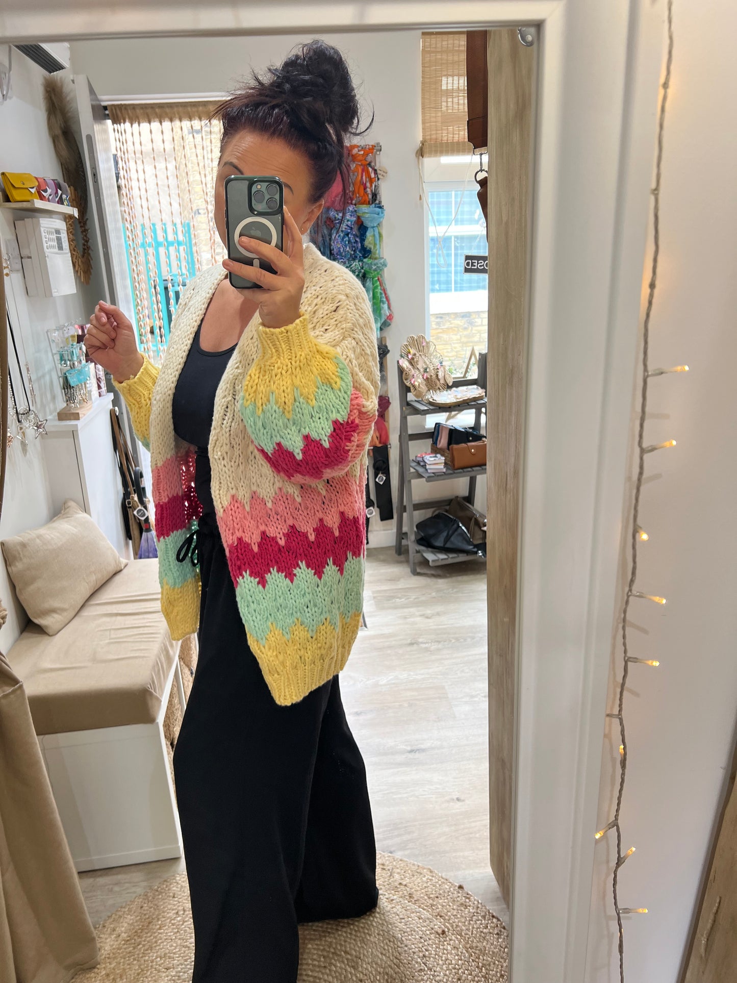 Chunky Zig Zag Cardi