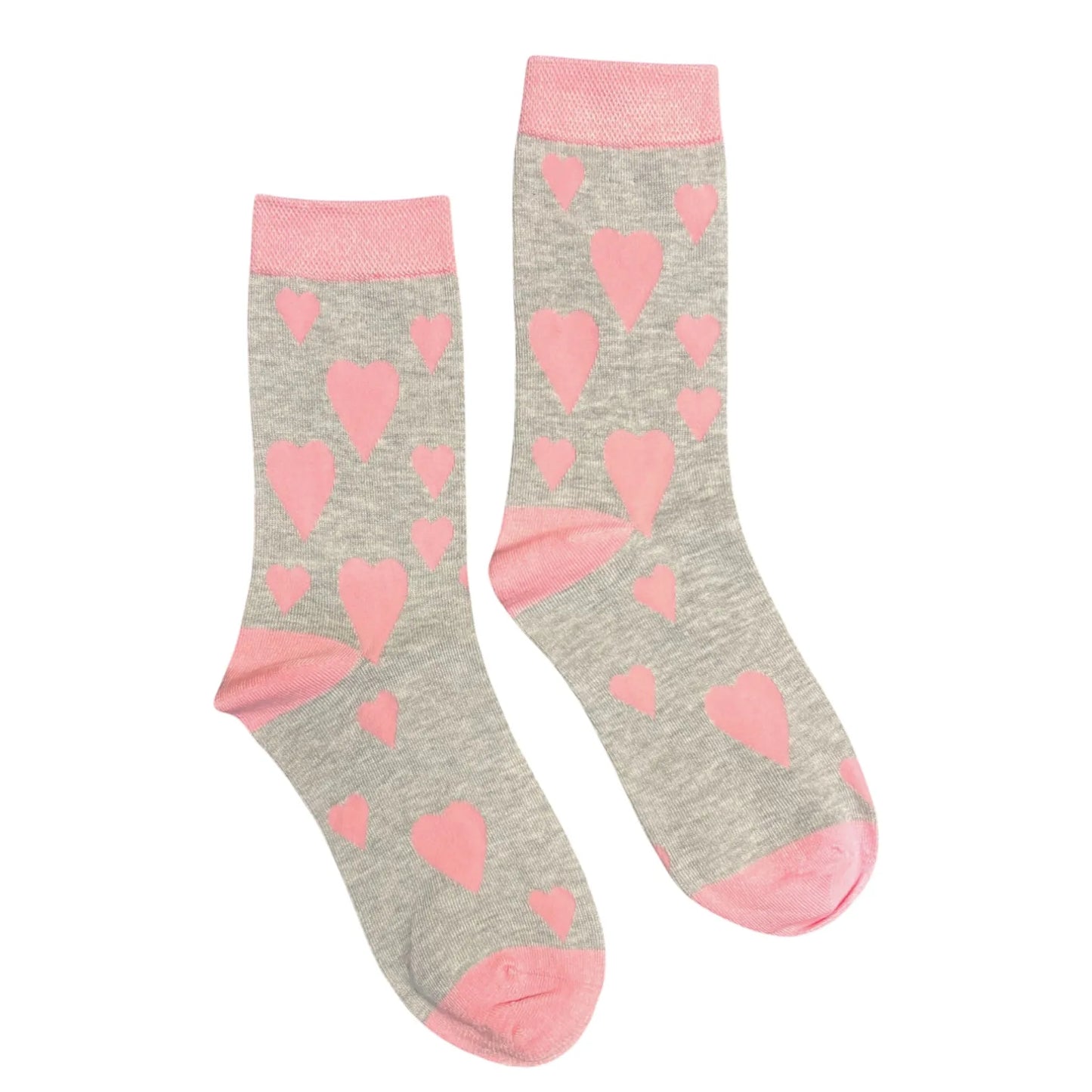 Jess & Lou Bamboo Socks - Happy Hearts