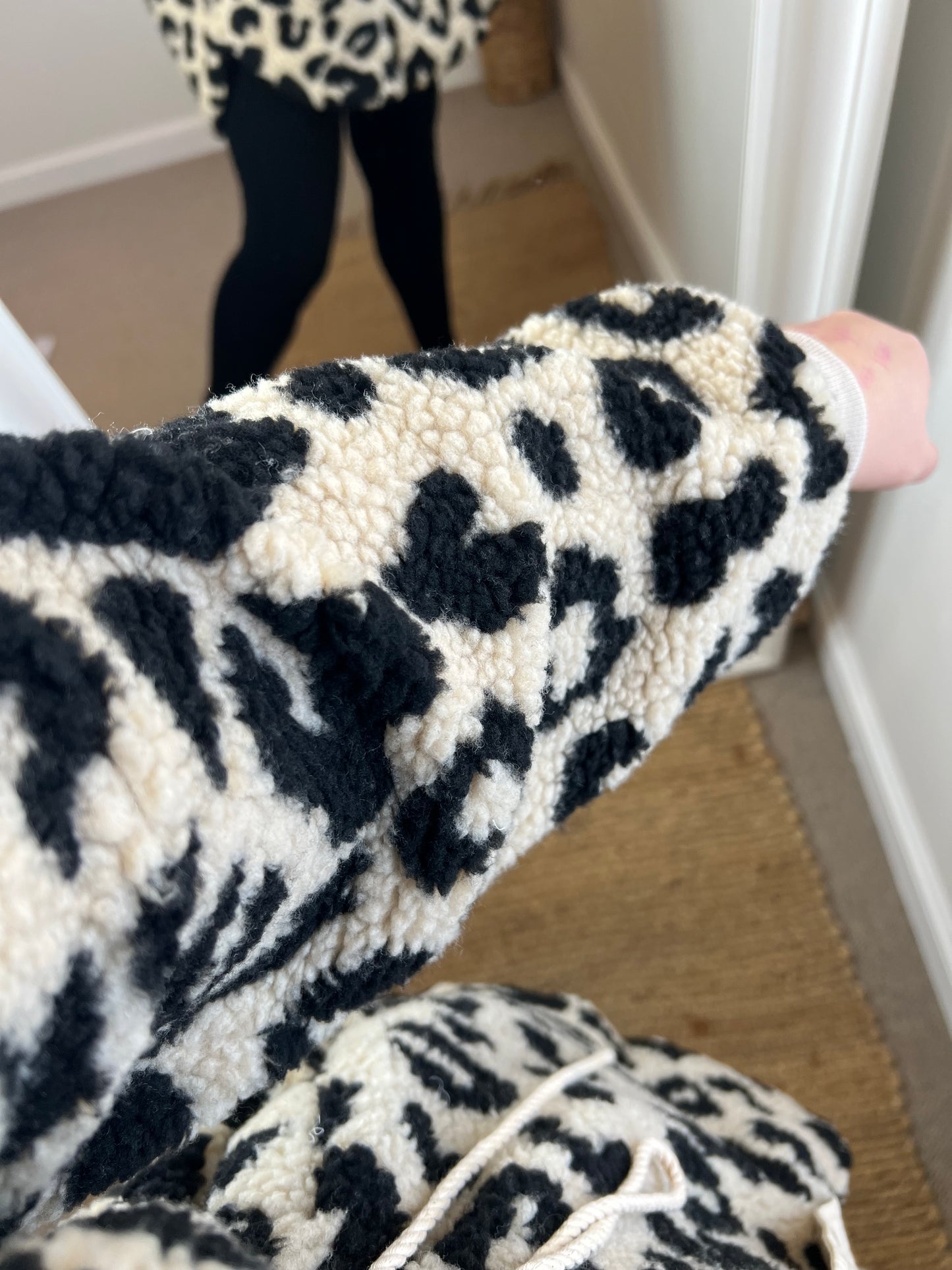 Fleece Jacket - Leopard