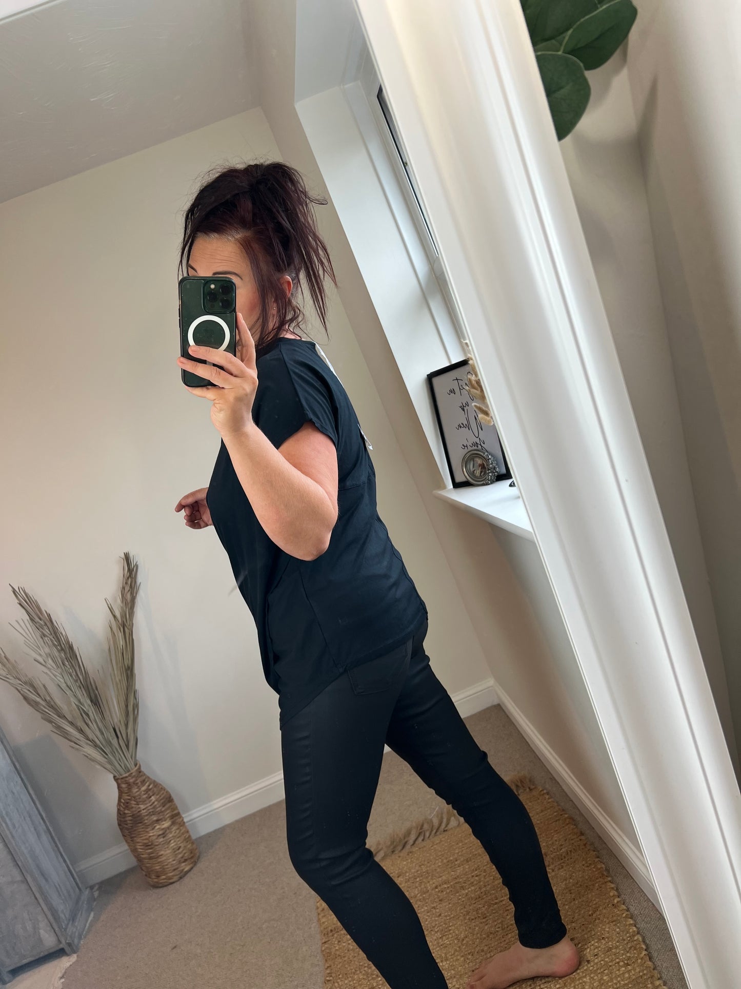 Crossover Top - Black
