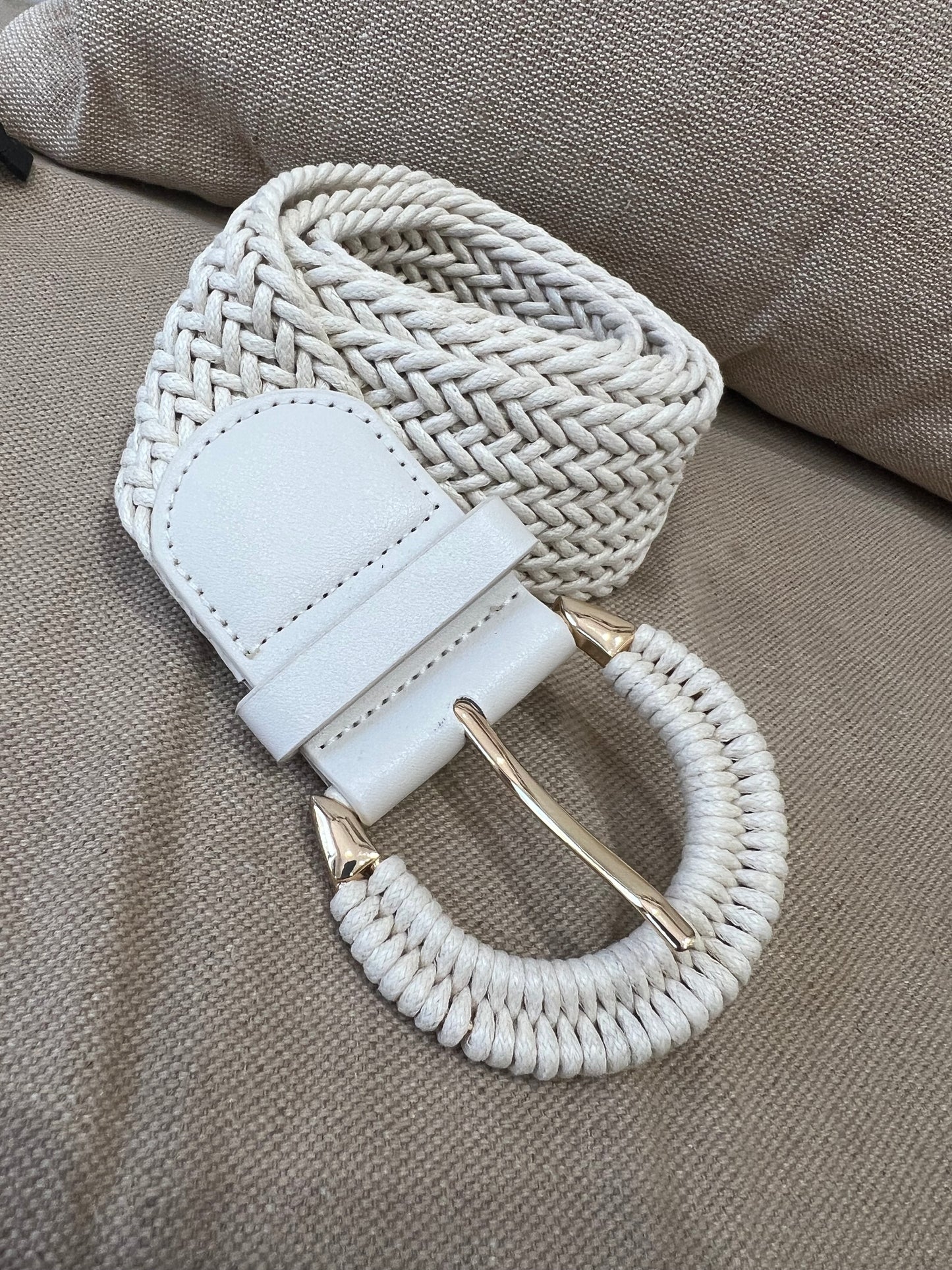 Belt - Cream