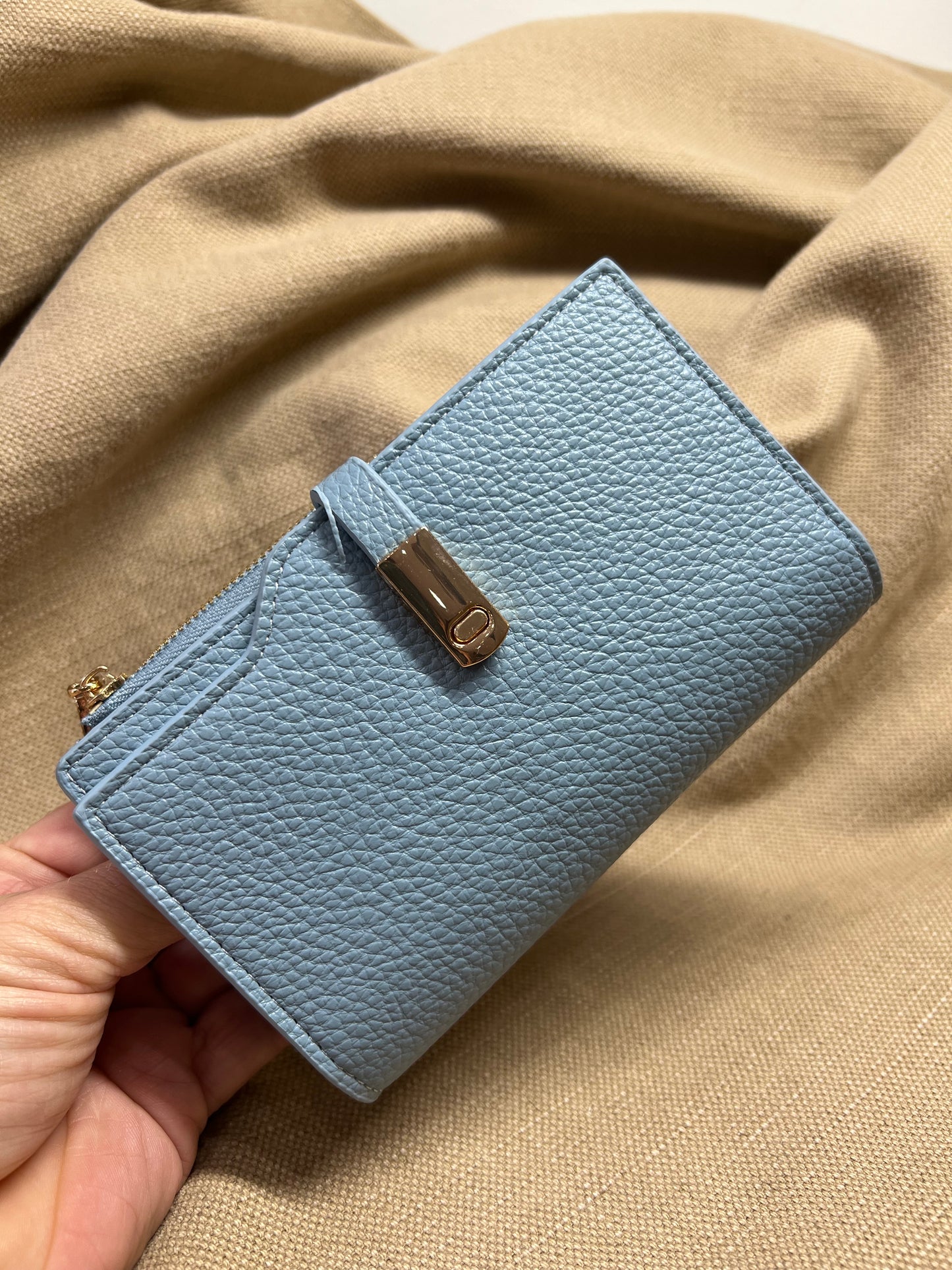 Multi Compartment Purse - Blue