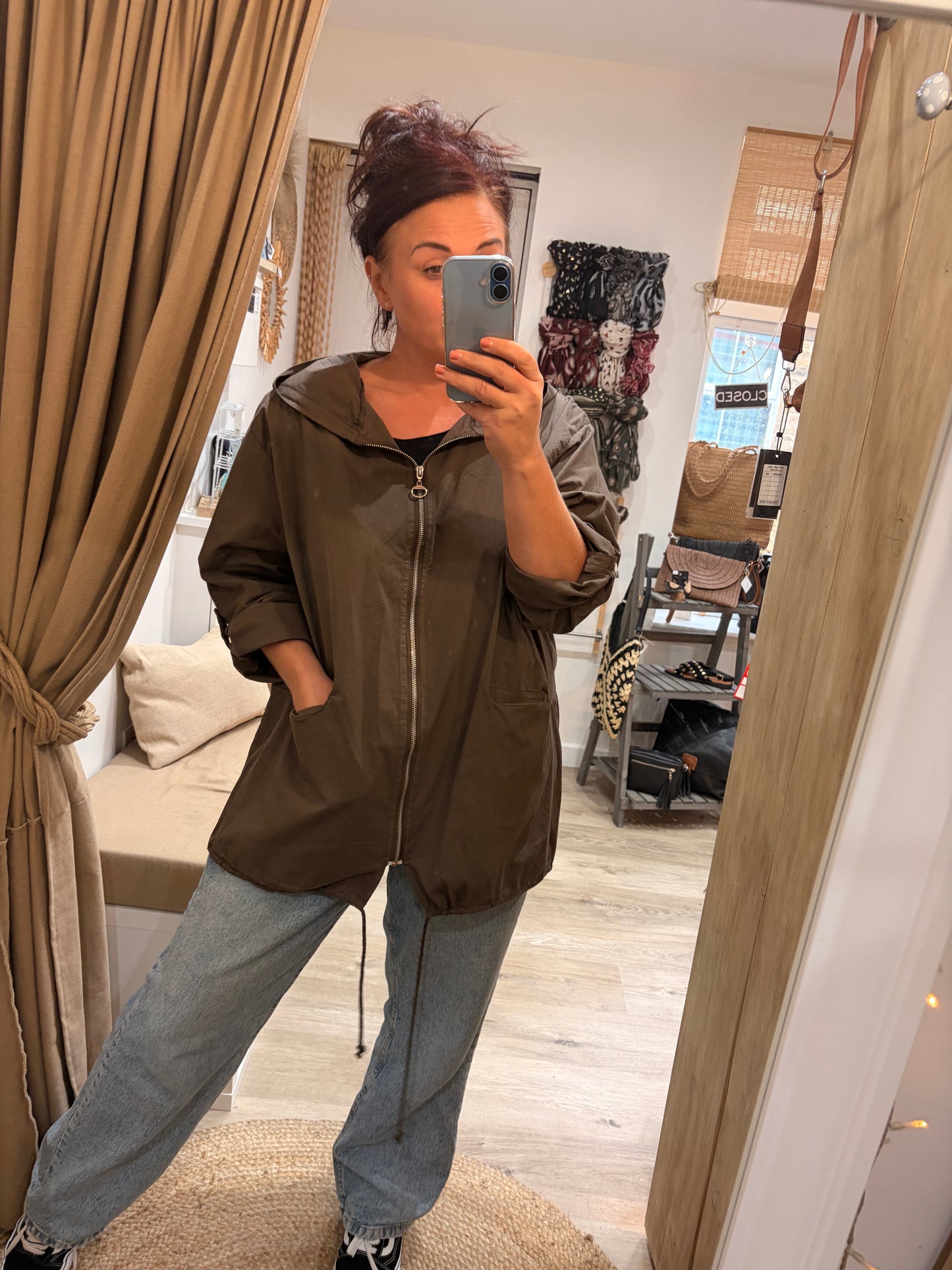 Lightweight Jacket - Chocolate