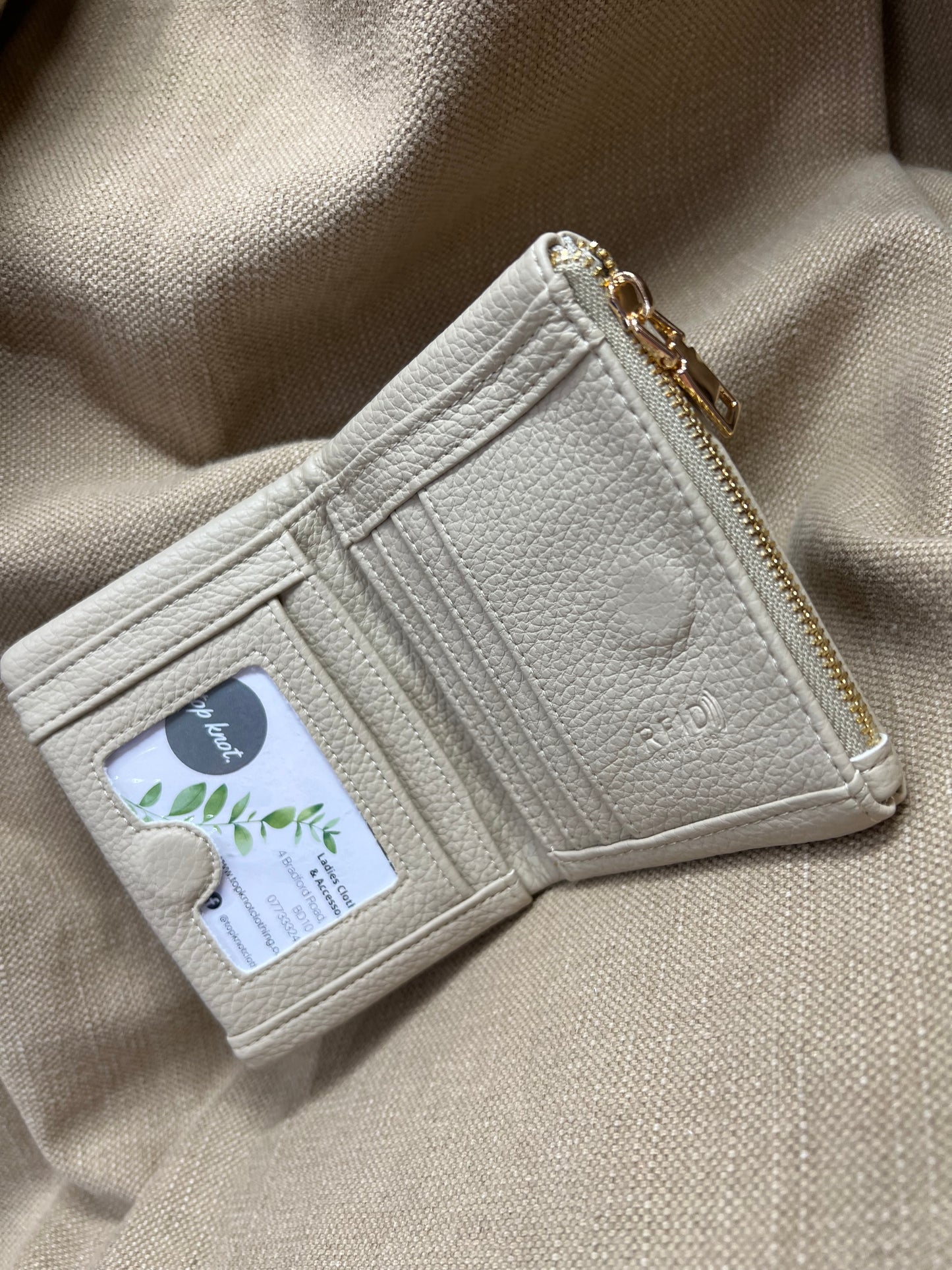 Folded Purse - RFID Protected