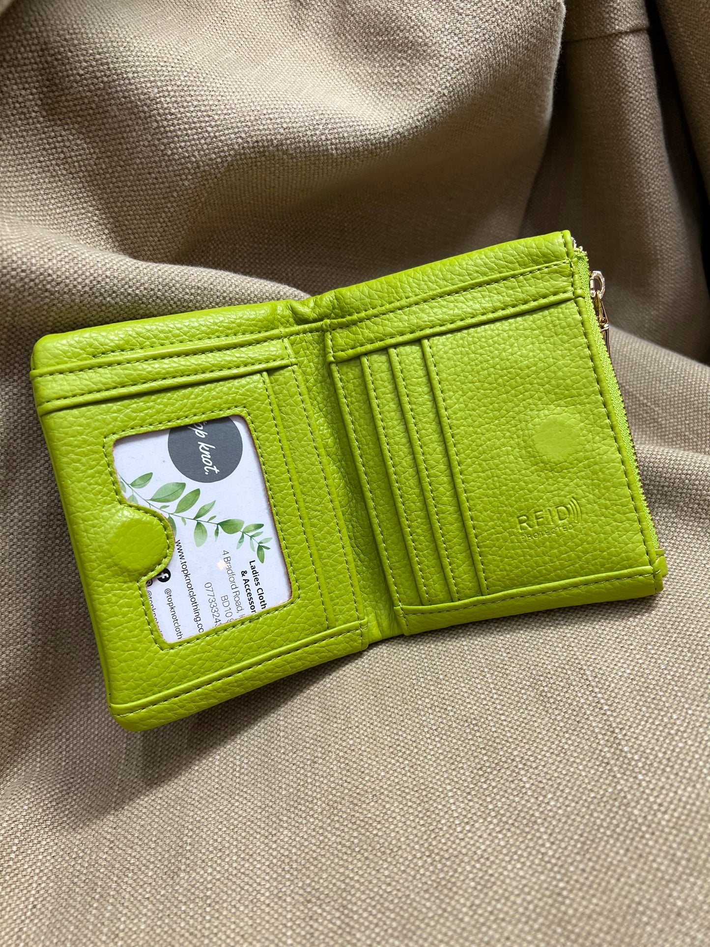 Folded Purse - RFID Protected