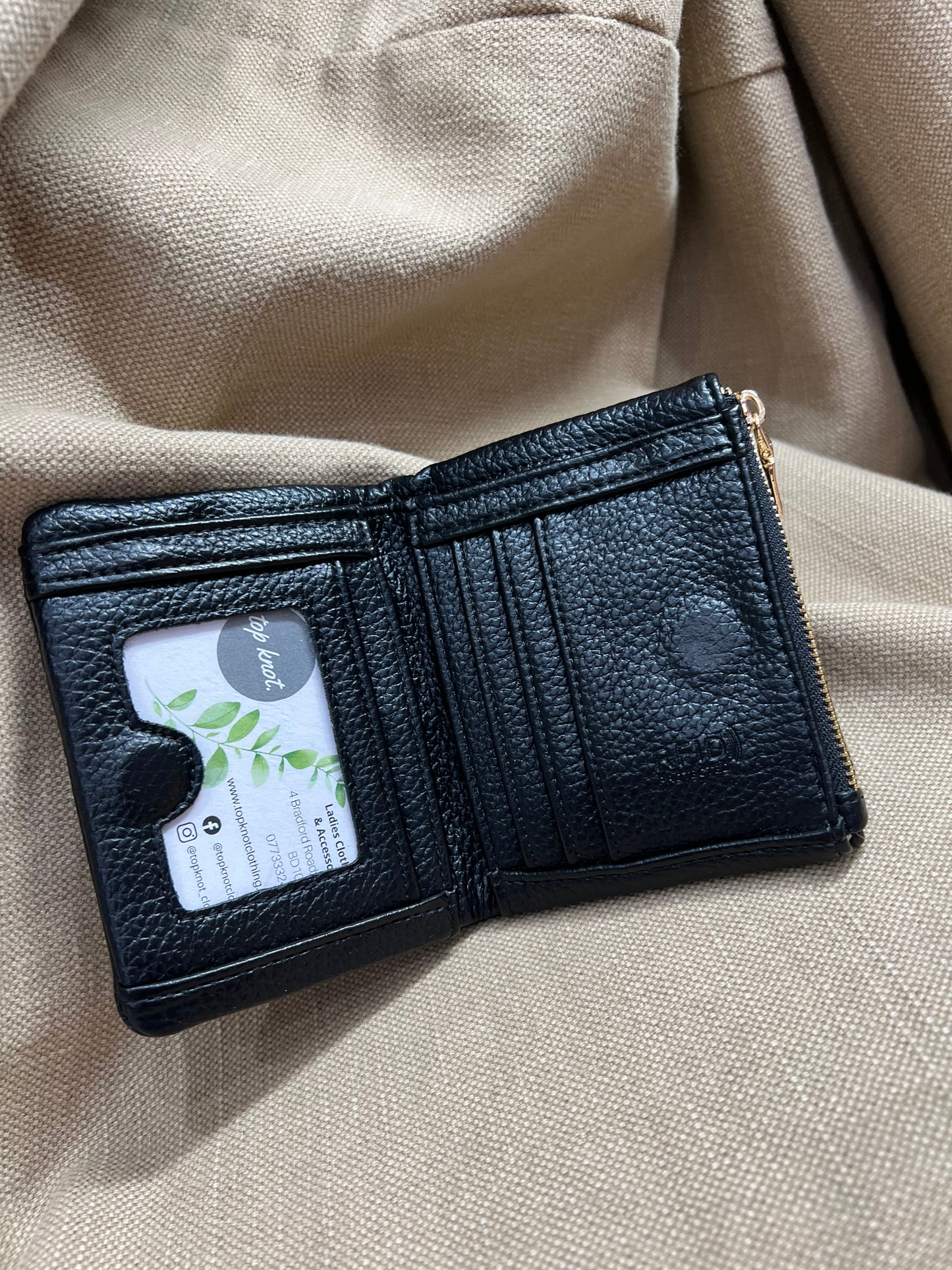Folded Purse - RFID Protected