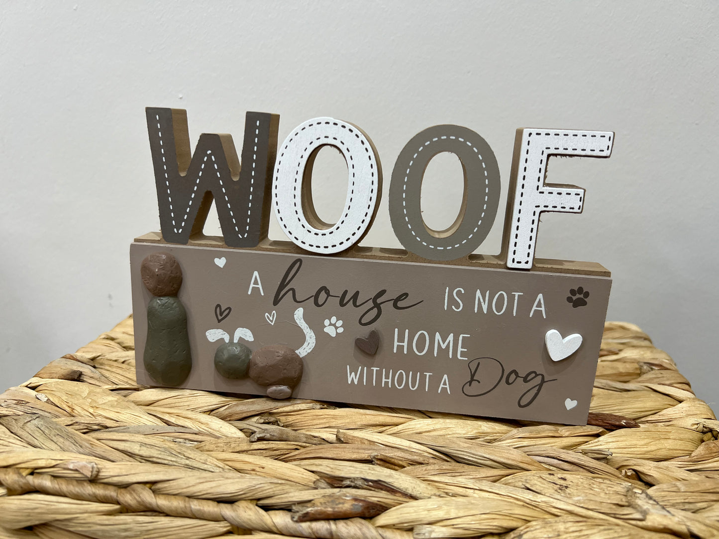 Freestanding Sign - Woof