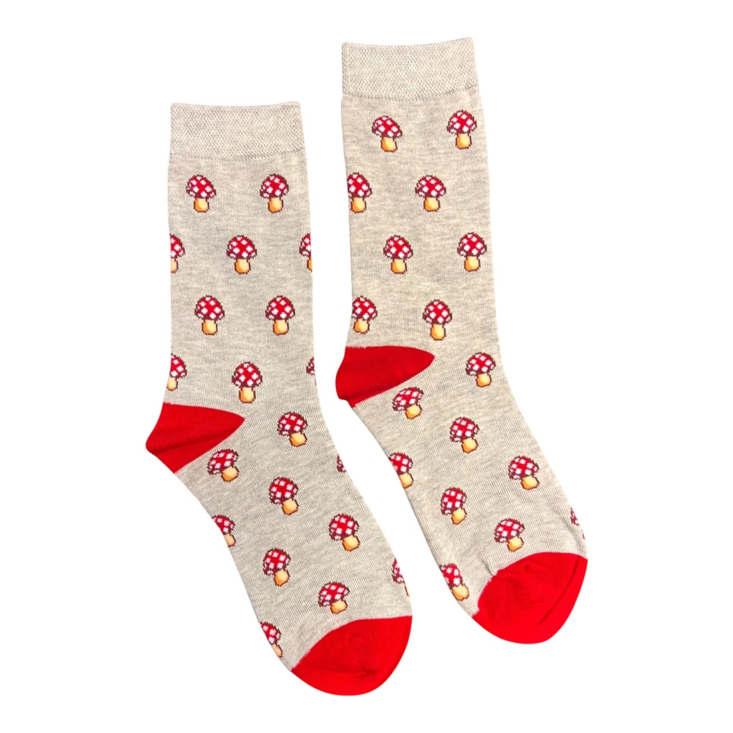 Jess & Lou Bamboo Socks - Mushroom Grey