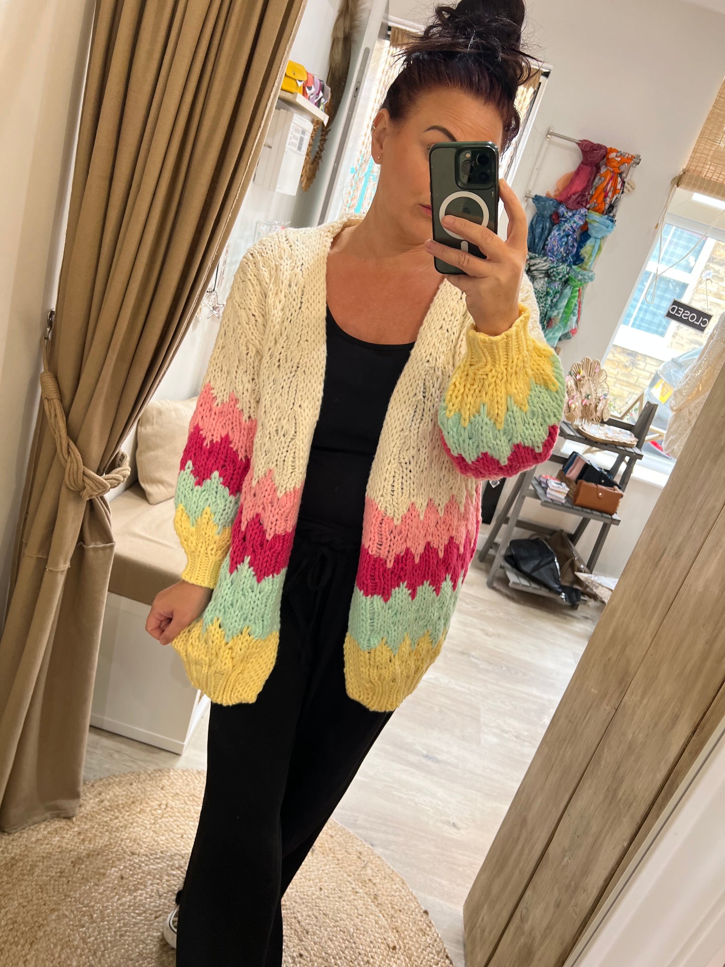 Chunky Zig Zag Cardi