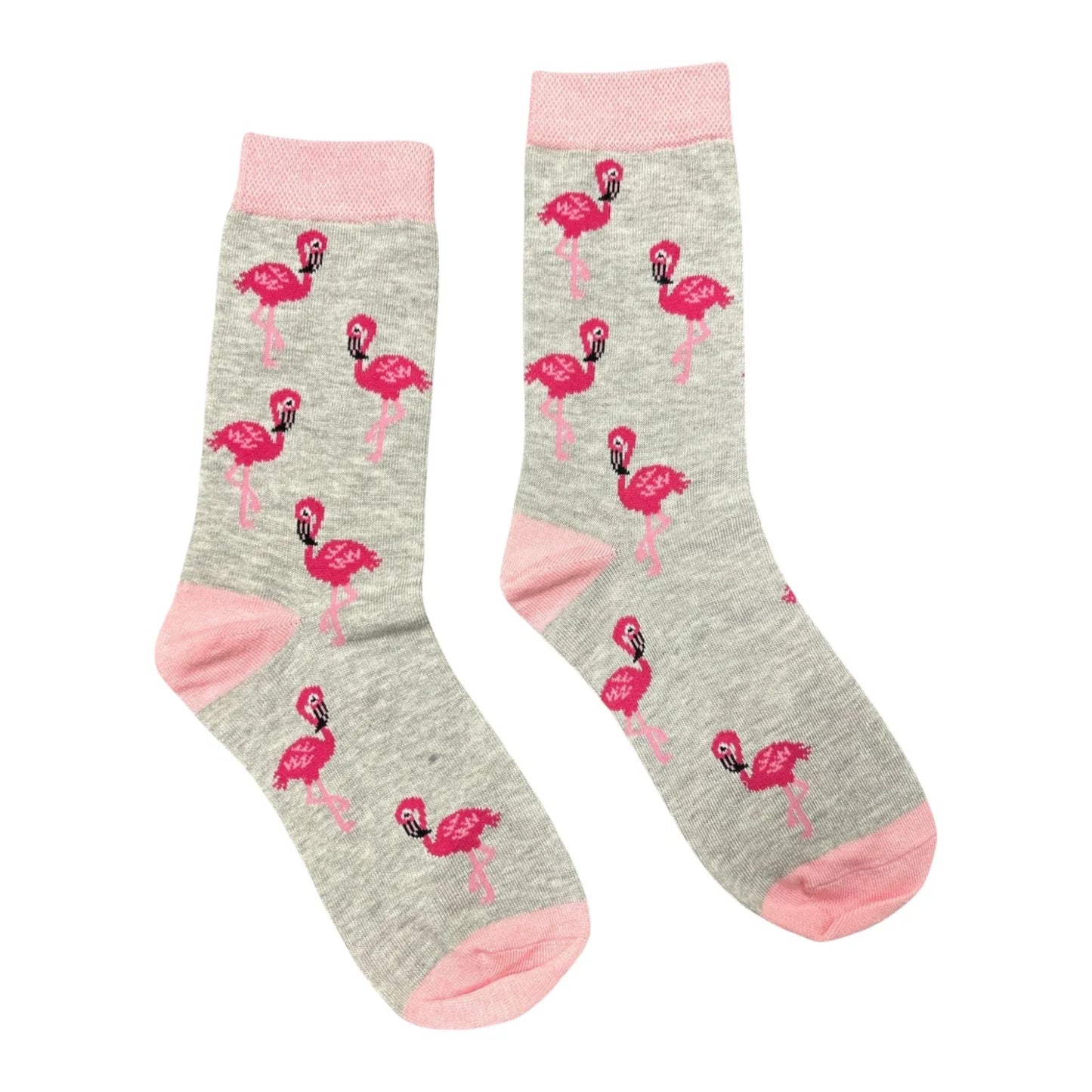 Jess & Lou Bamboo Socks - Flamingo Pink