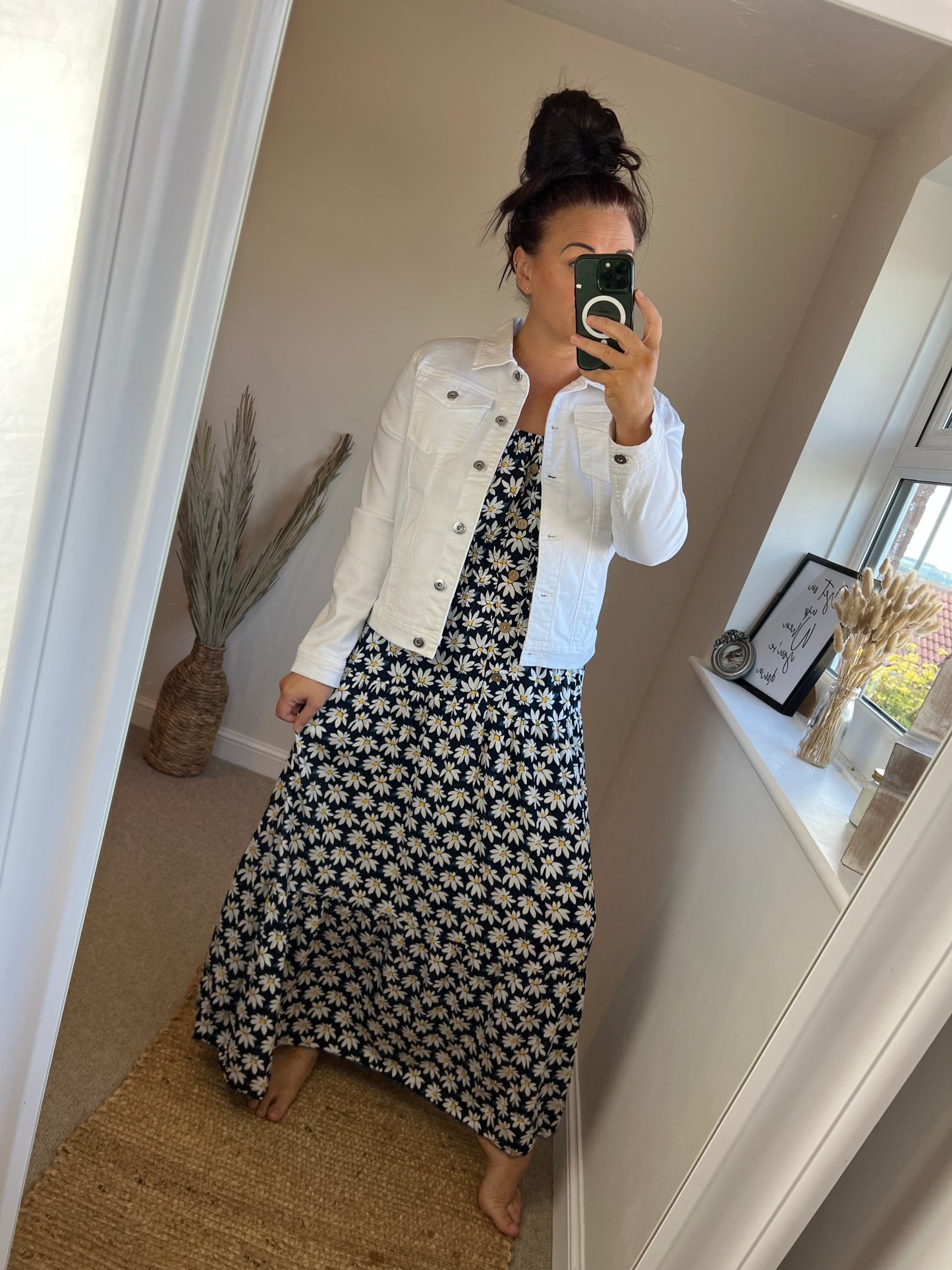 Denim Jacket - White