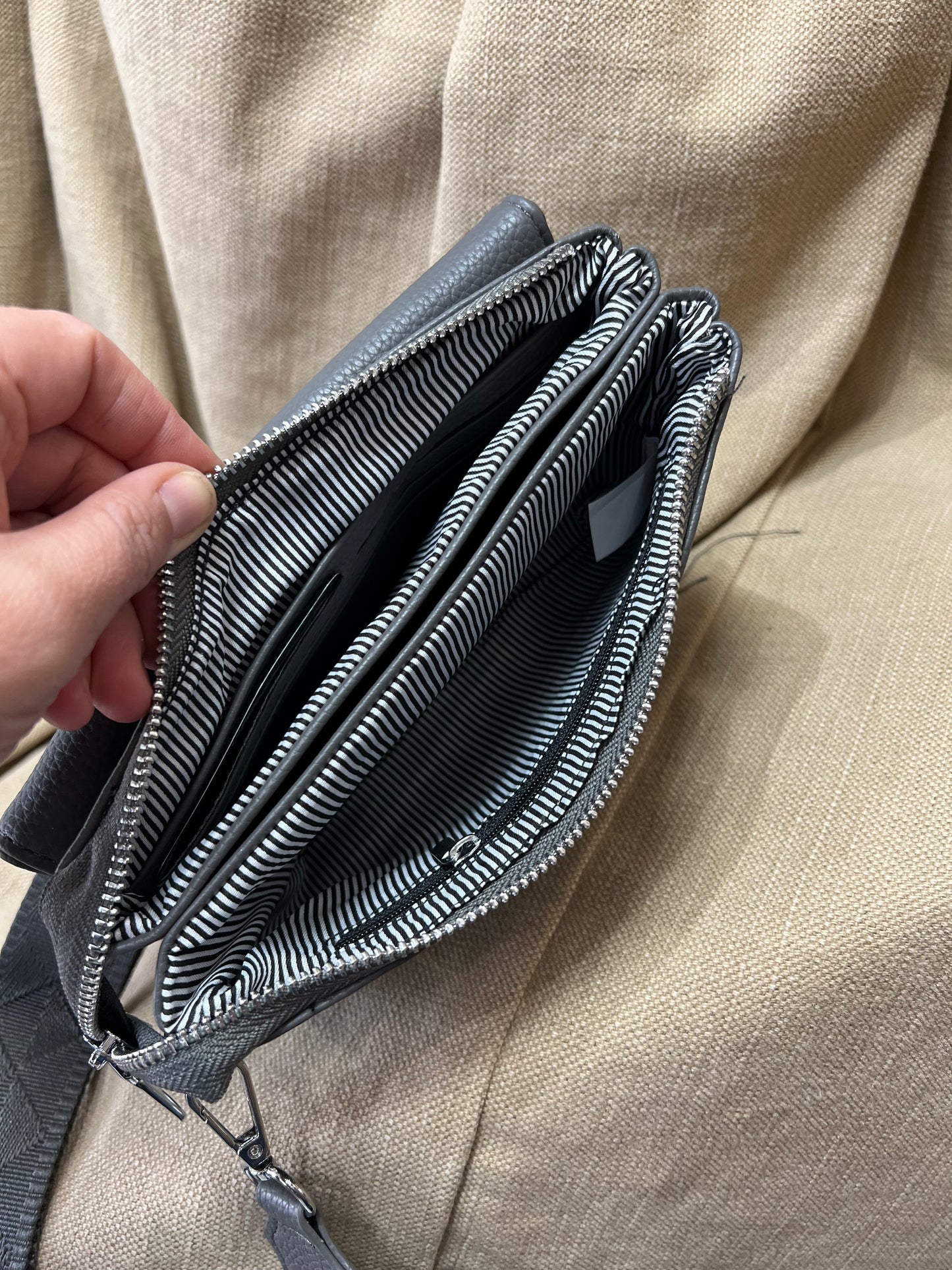 Crossbody Bag - Charcoal