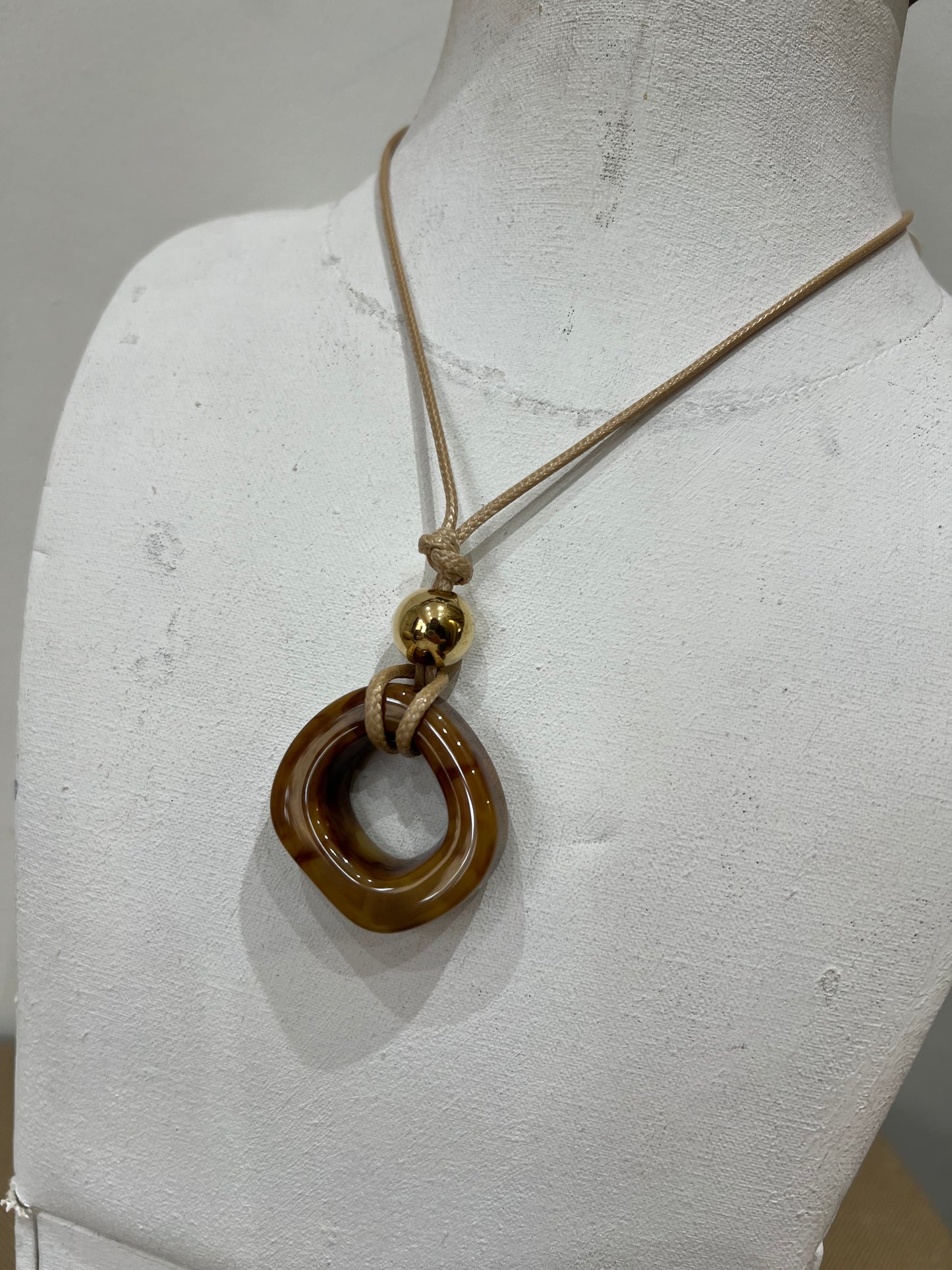 Necklace - Brown