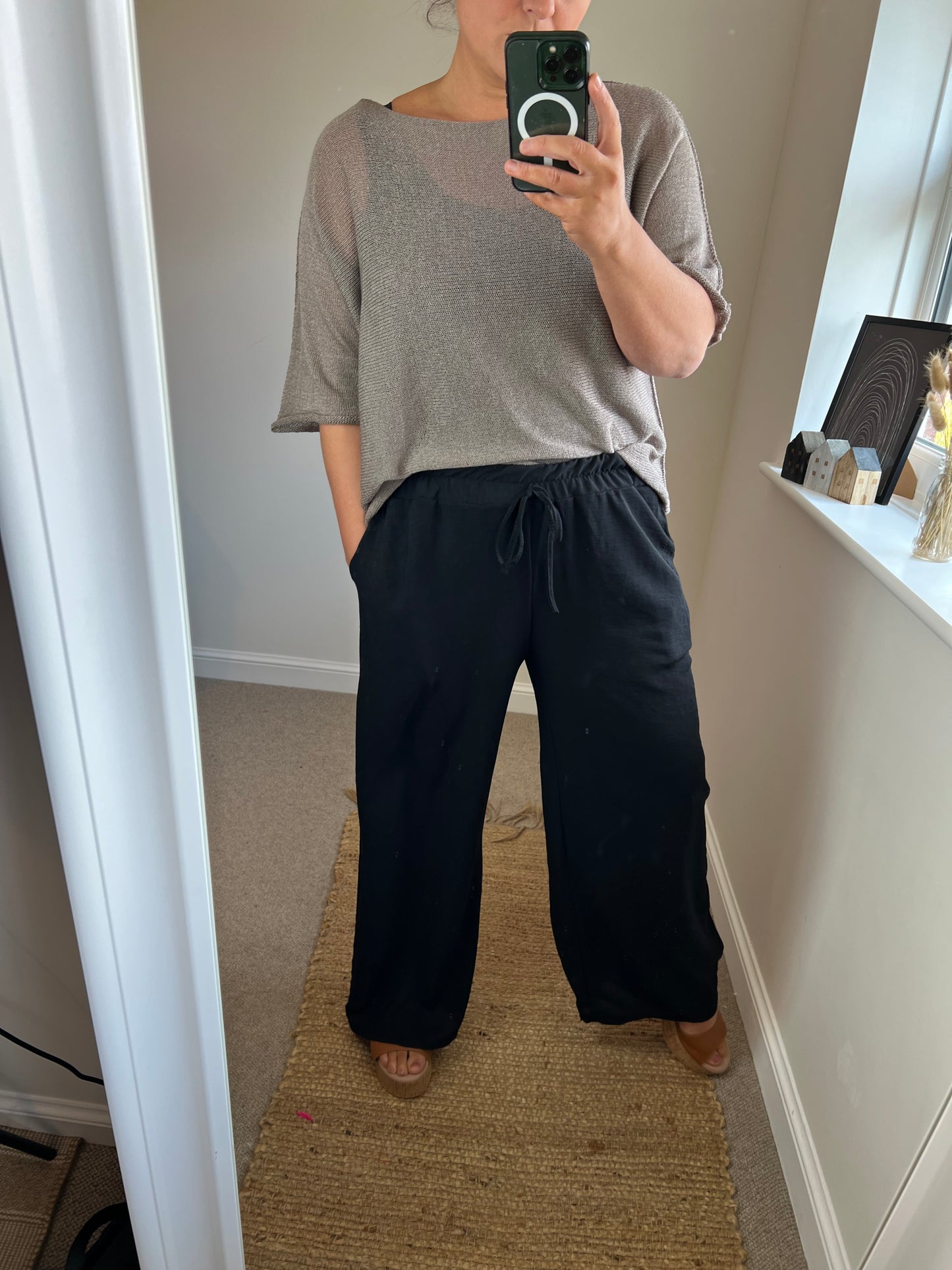 Wide Leg Trousers (4 colours)