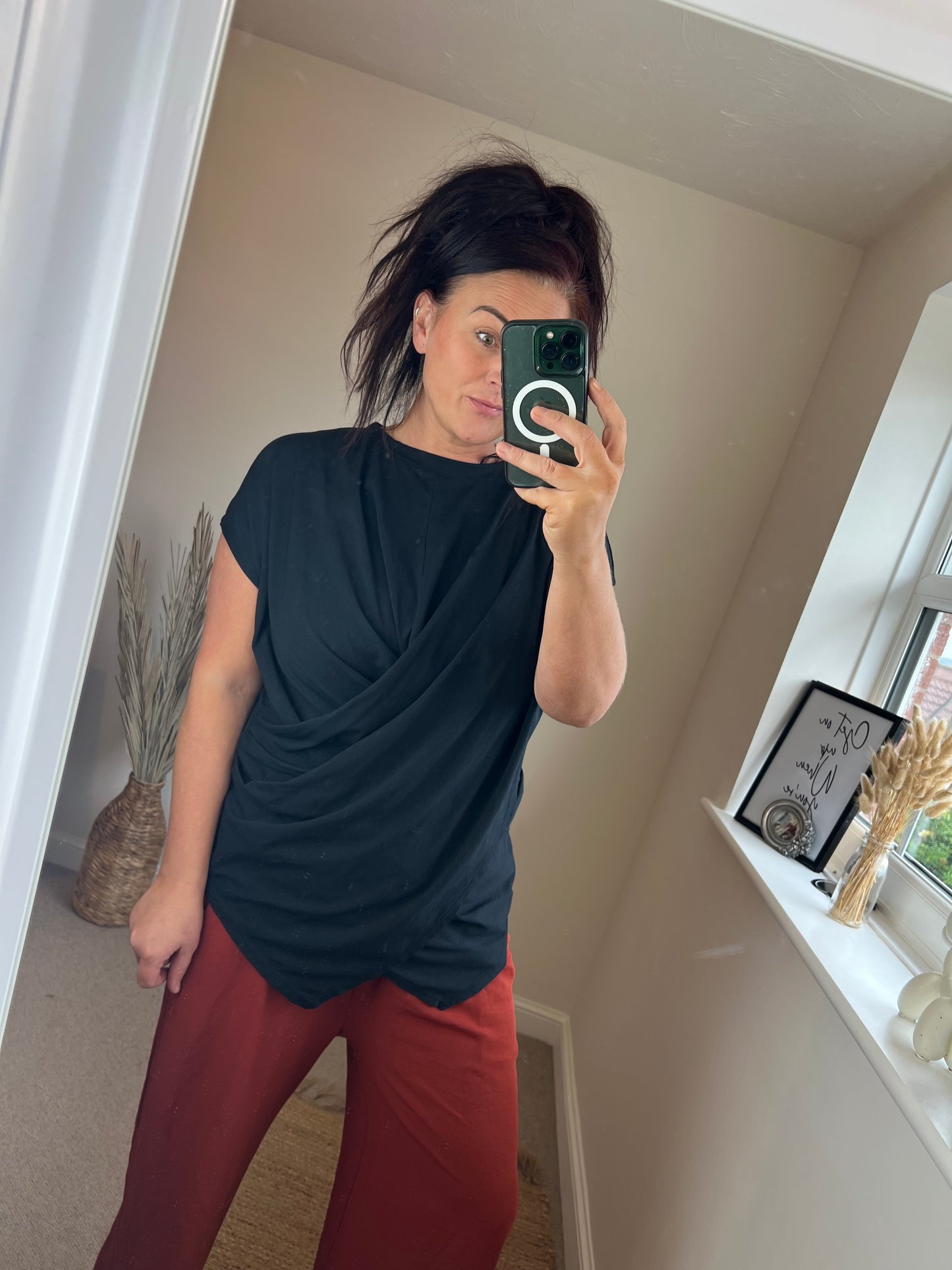 Crossover Top - Black