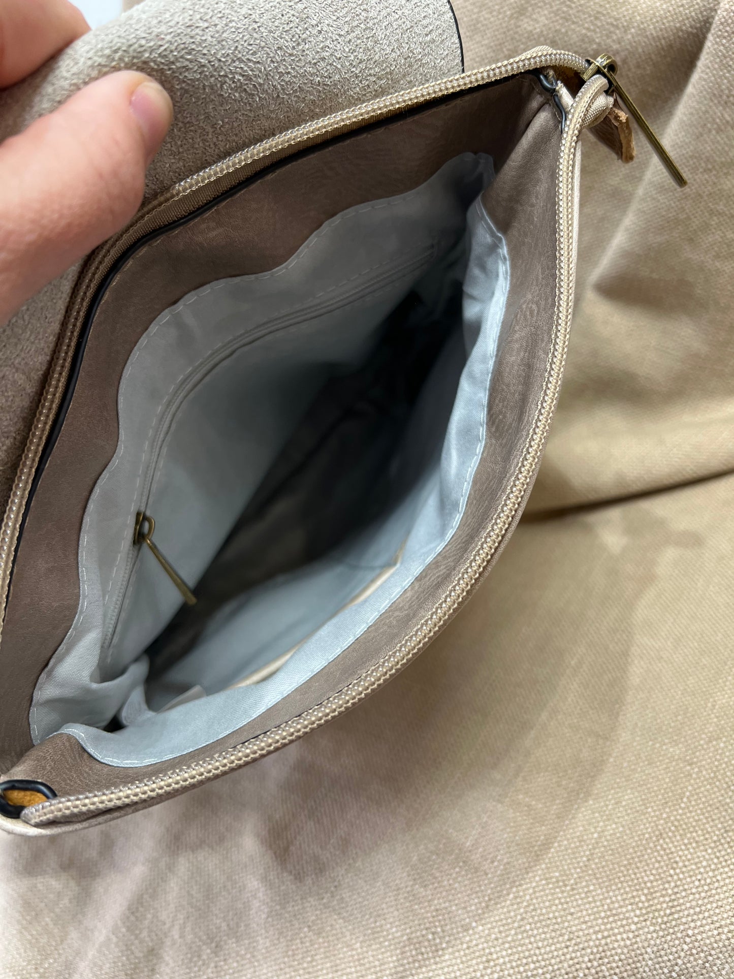 Small Rucksack - Beige