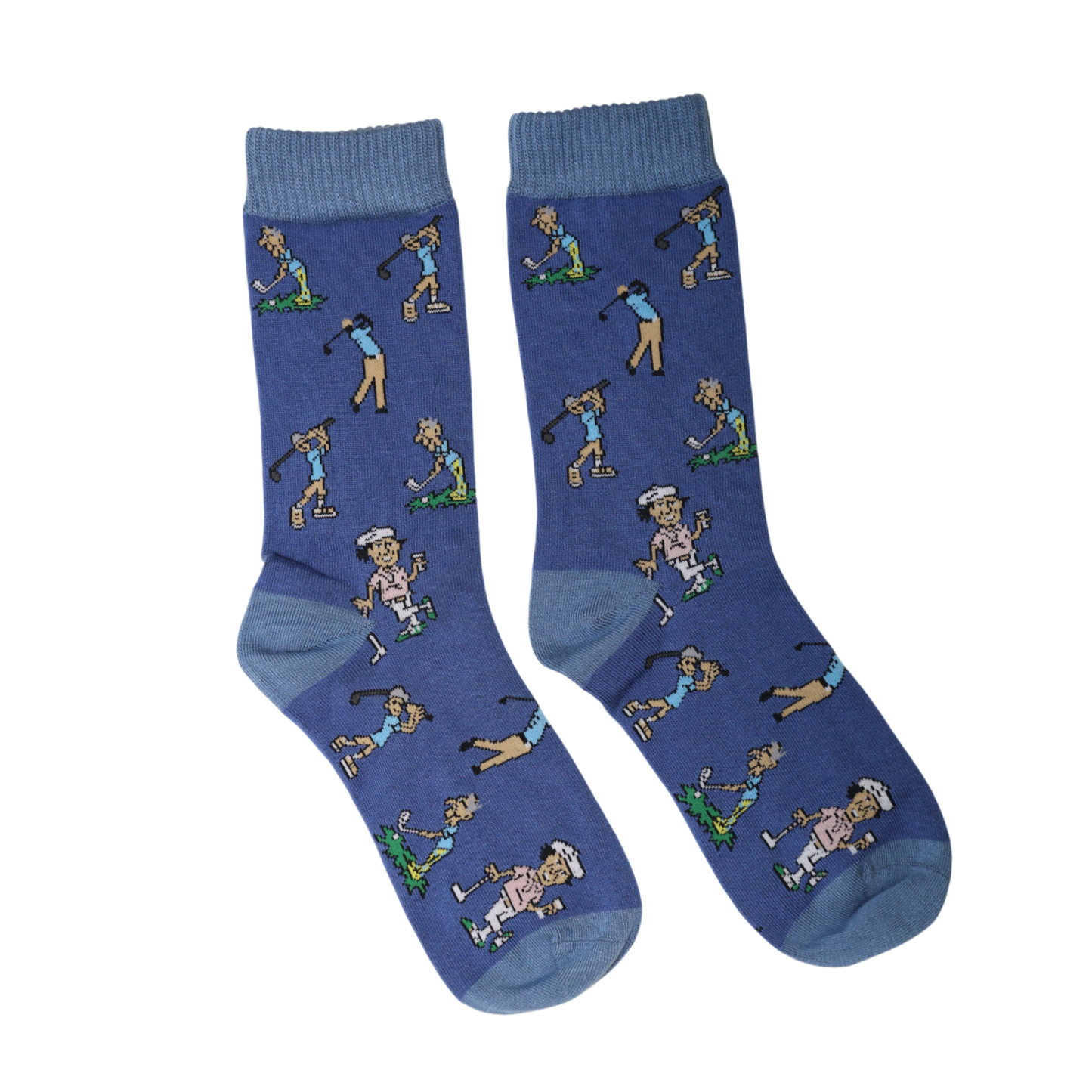 Men’s Jasper Bamboo Socks - Golf Blue