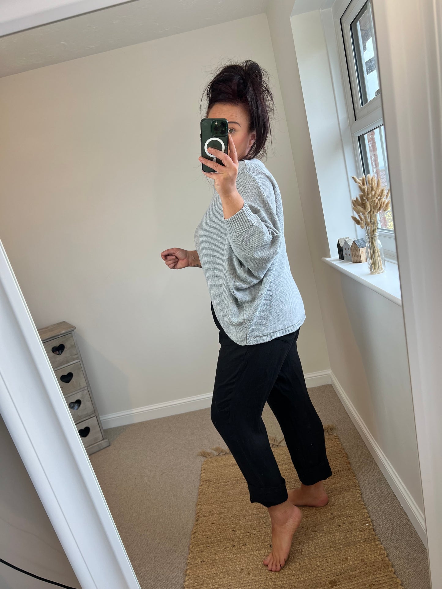 Wrap Knit - Grey