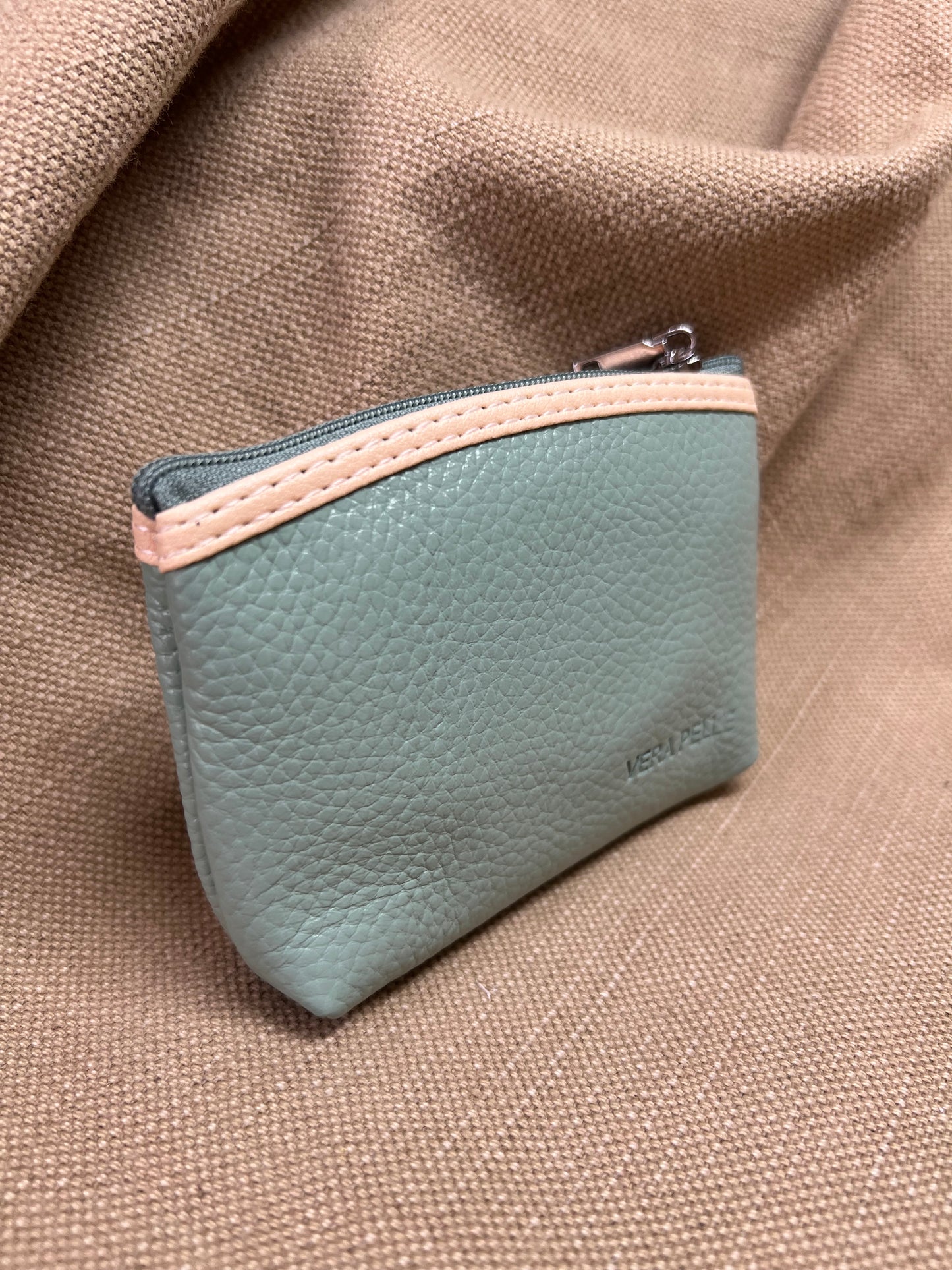 Leather Coin Purse - Mint