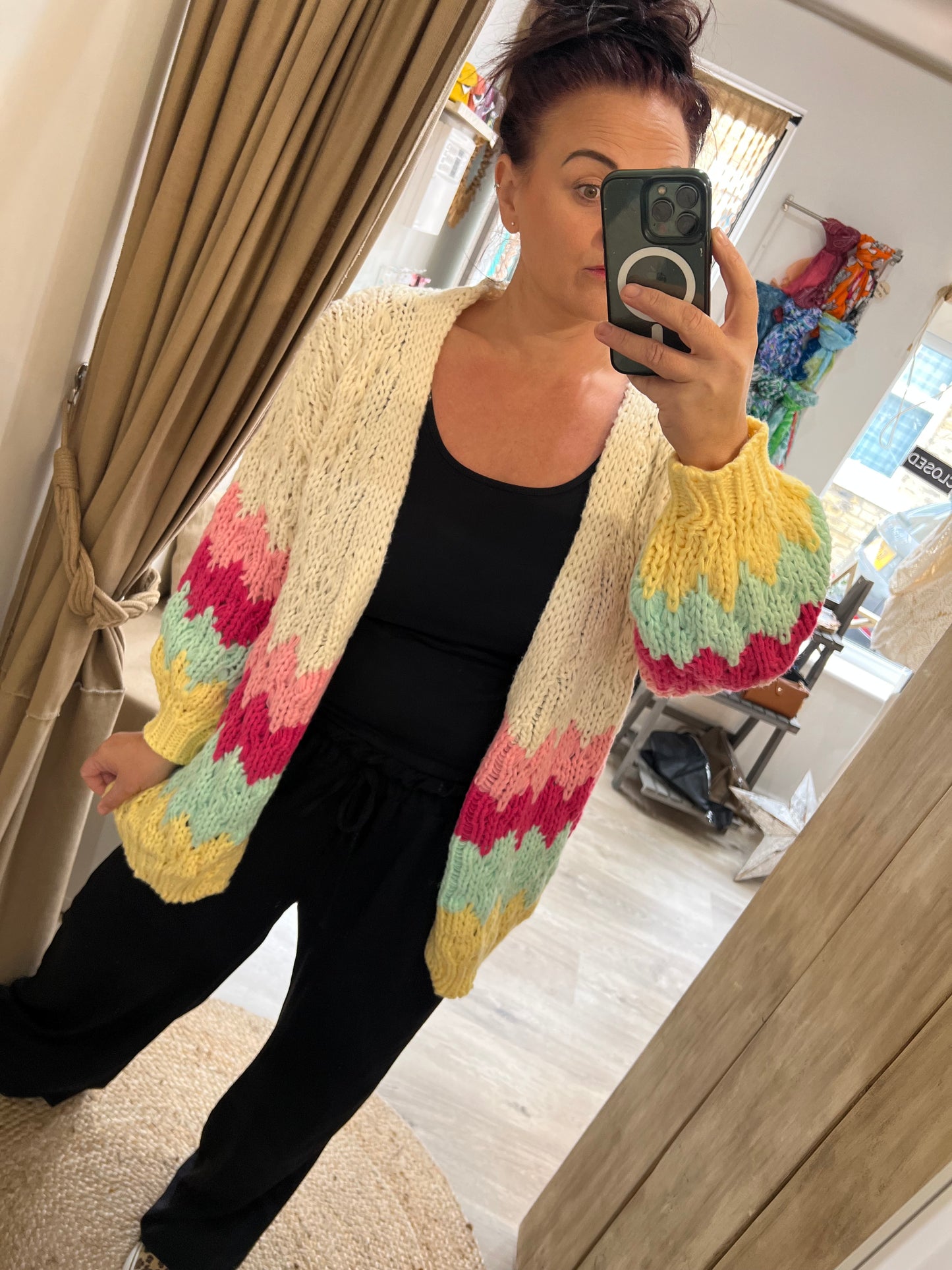 Chunky Zig Zag Cardi