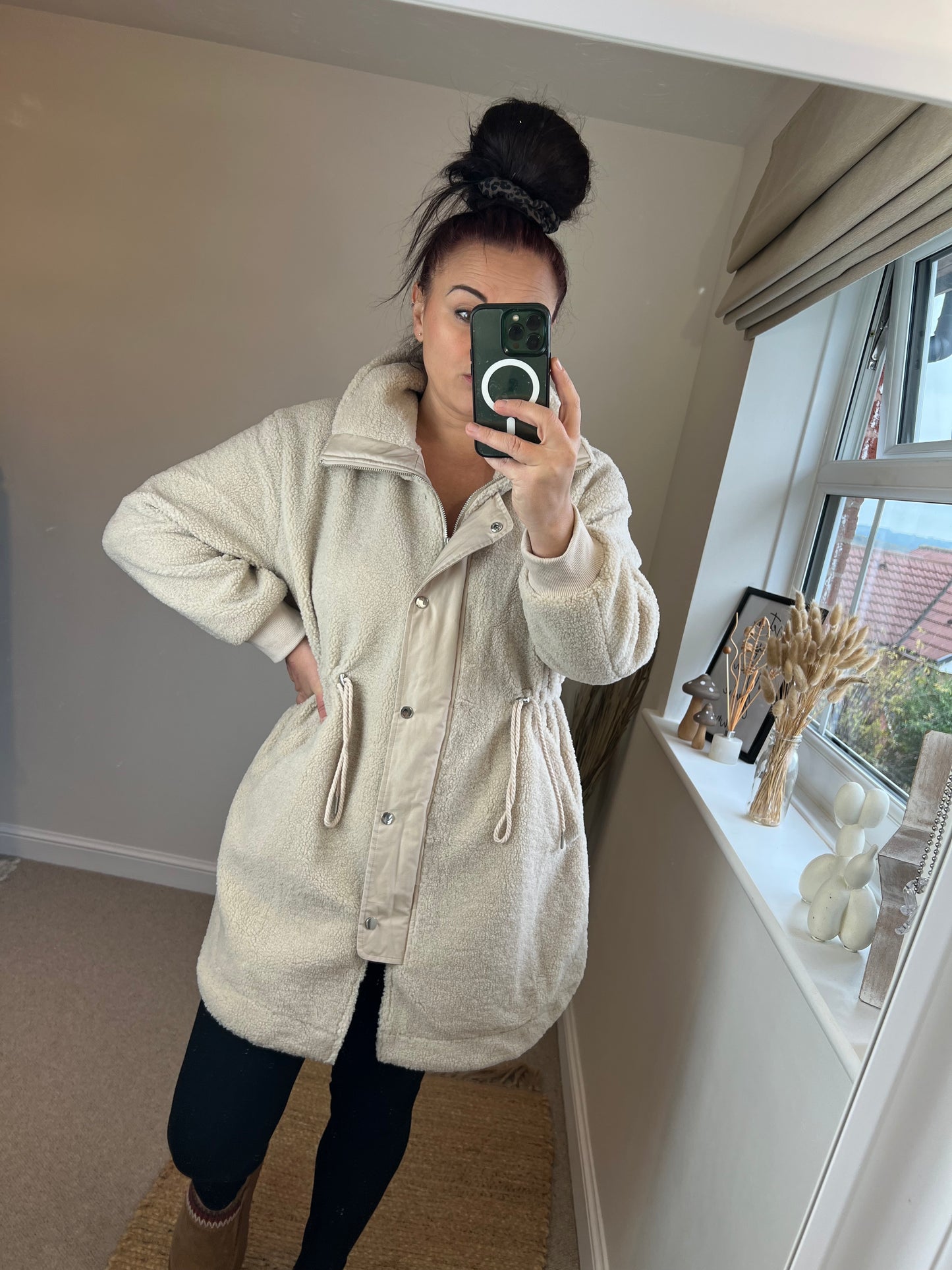 Fleece Jacket - Cream