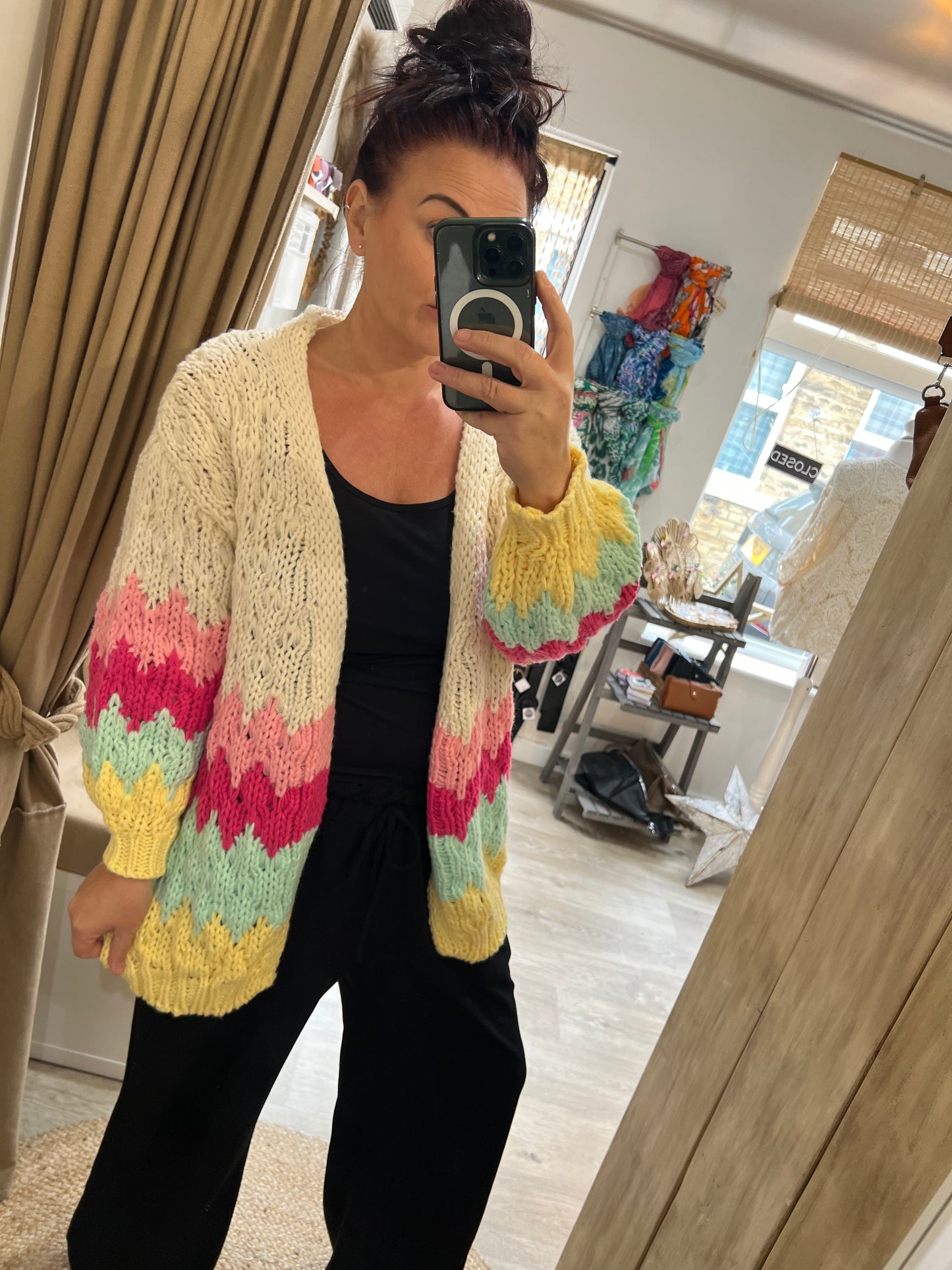 Chunky Zig Zag Cardi