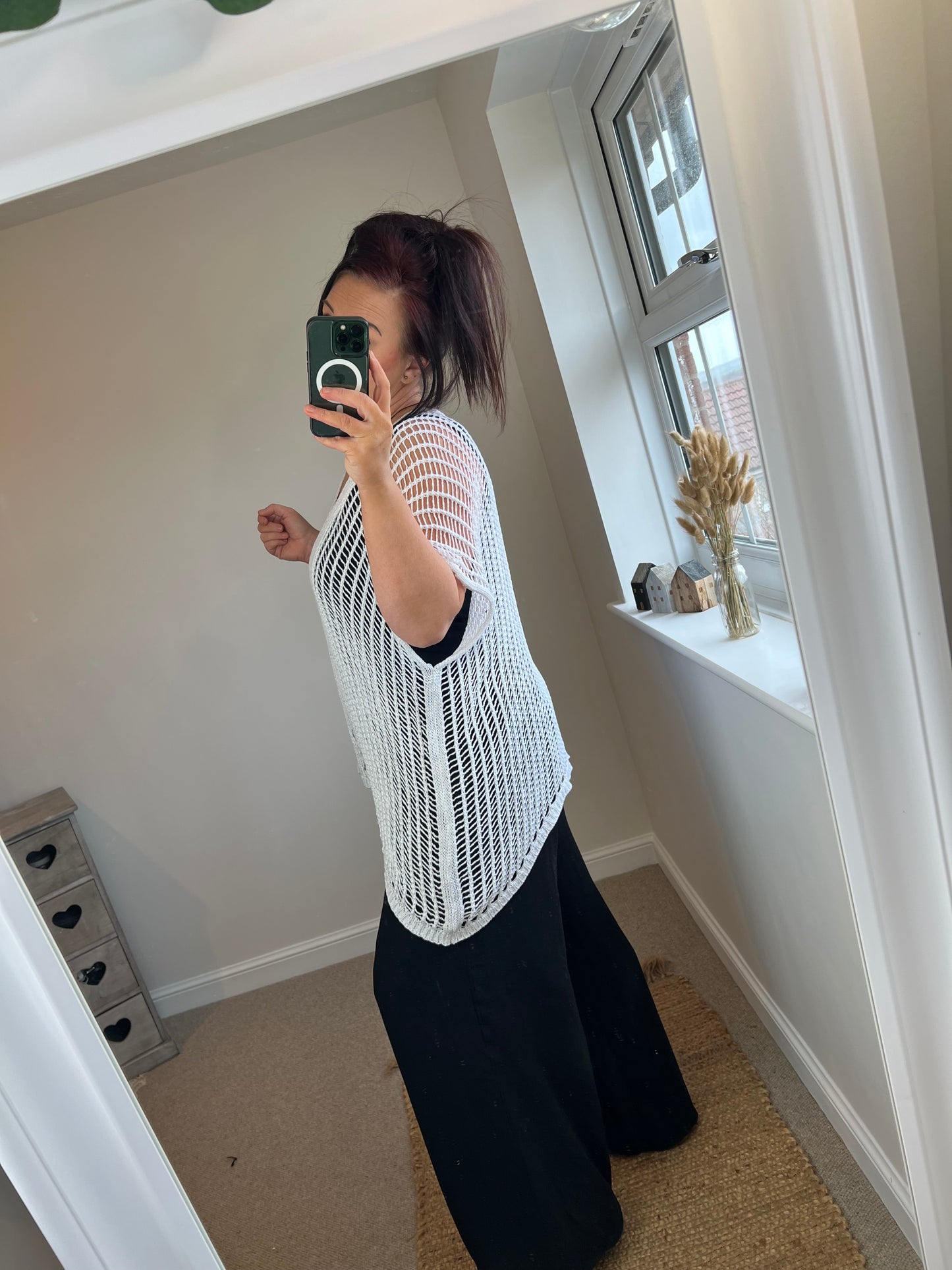Crochet Top - White