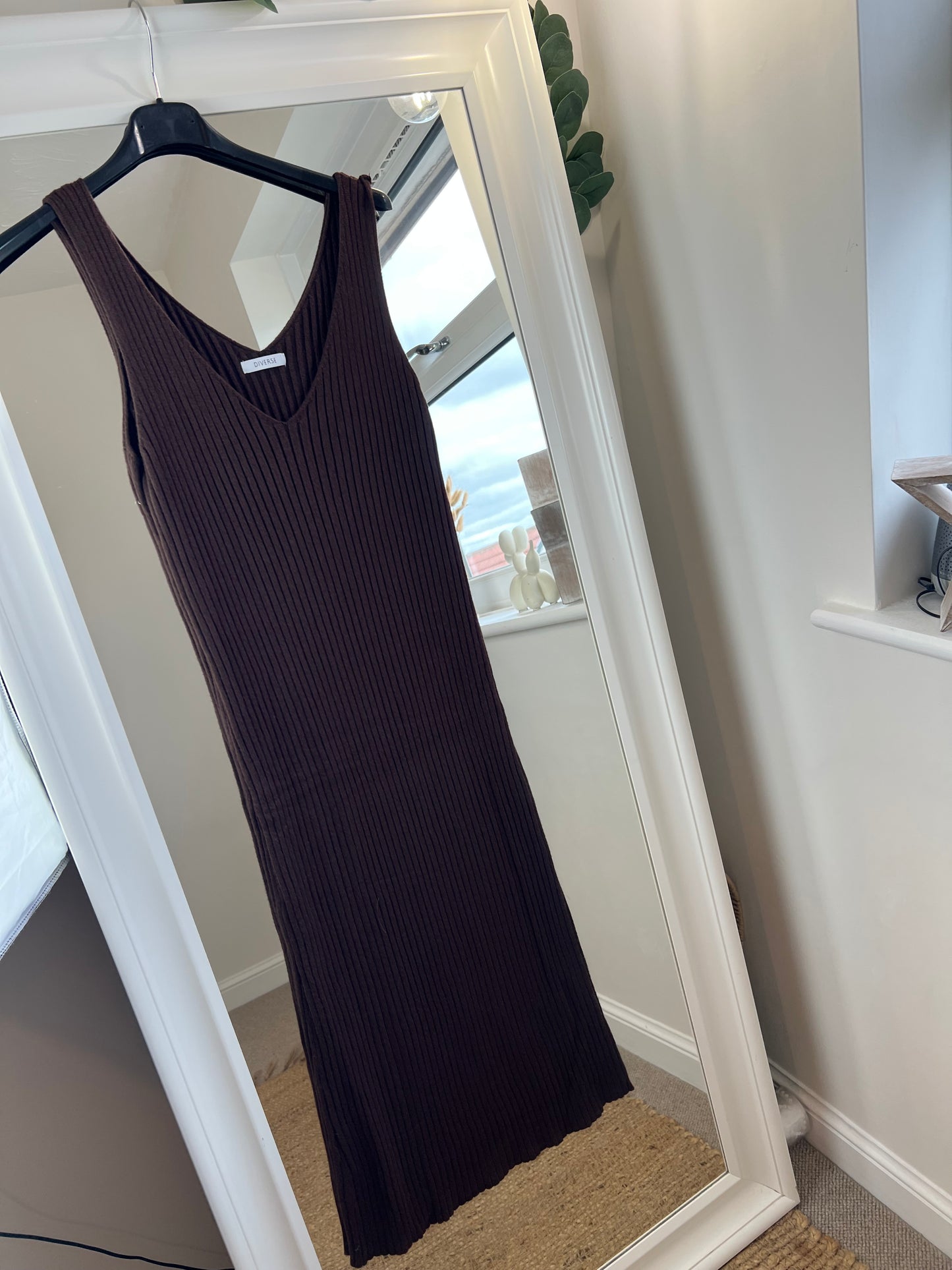 Jumper Dress - Chocolate