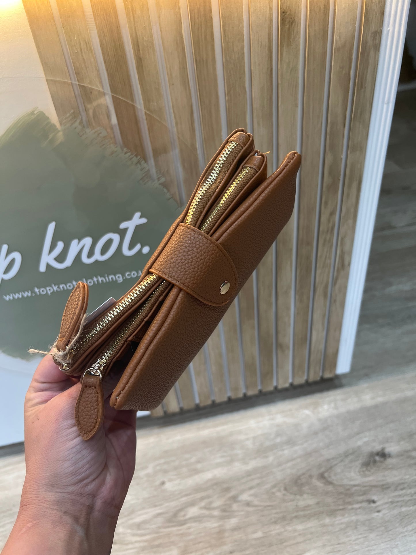 All-In-One Purse - Tan