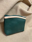 Leather Coin Purse - Forest Green