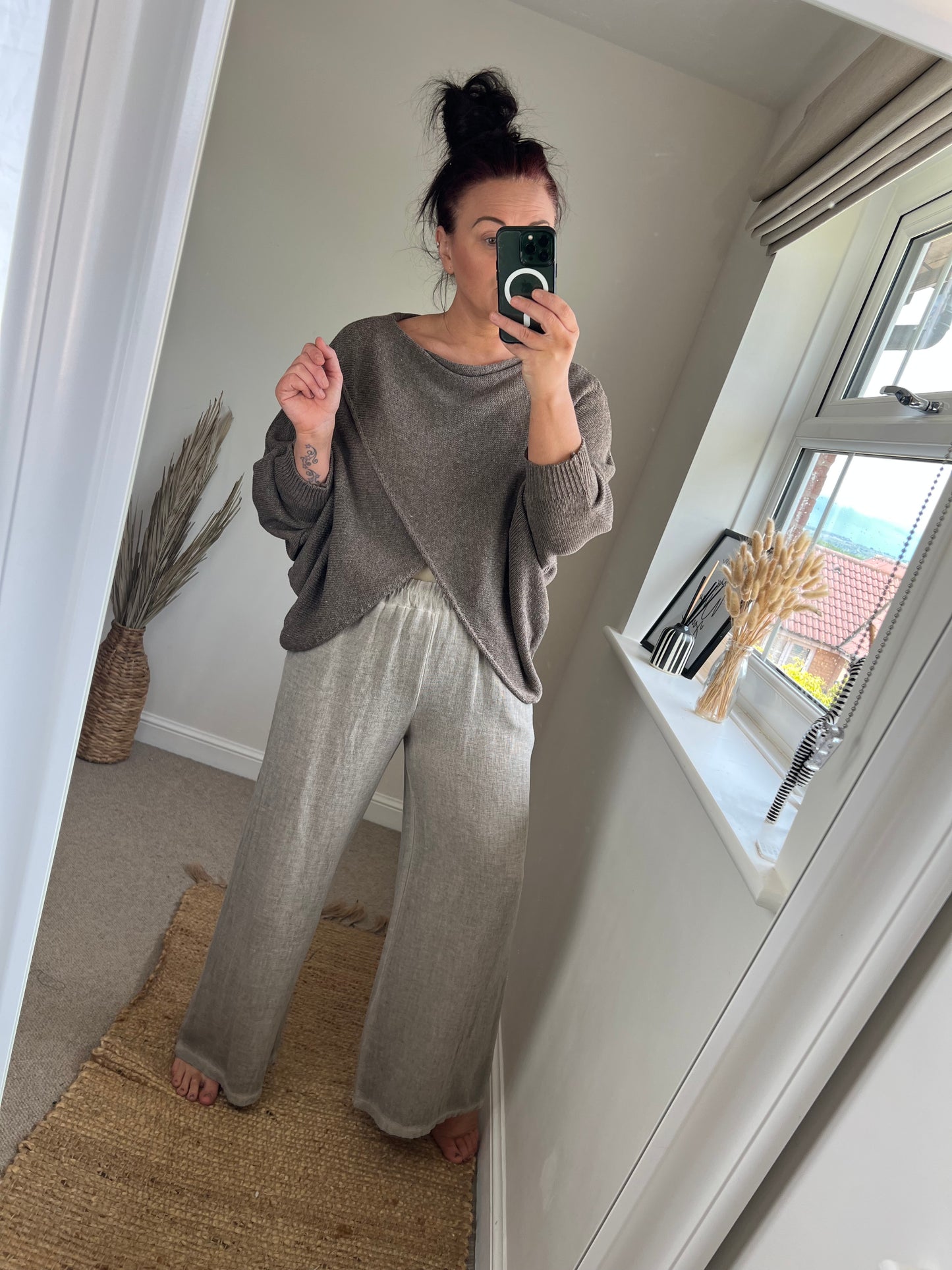 Wrap Knit - Taupe