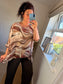 Marble Floaty Top - Beige