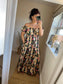 STEVIE Maxi Button Dress with Pockets - Multi