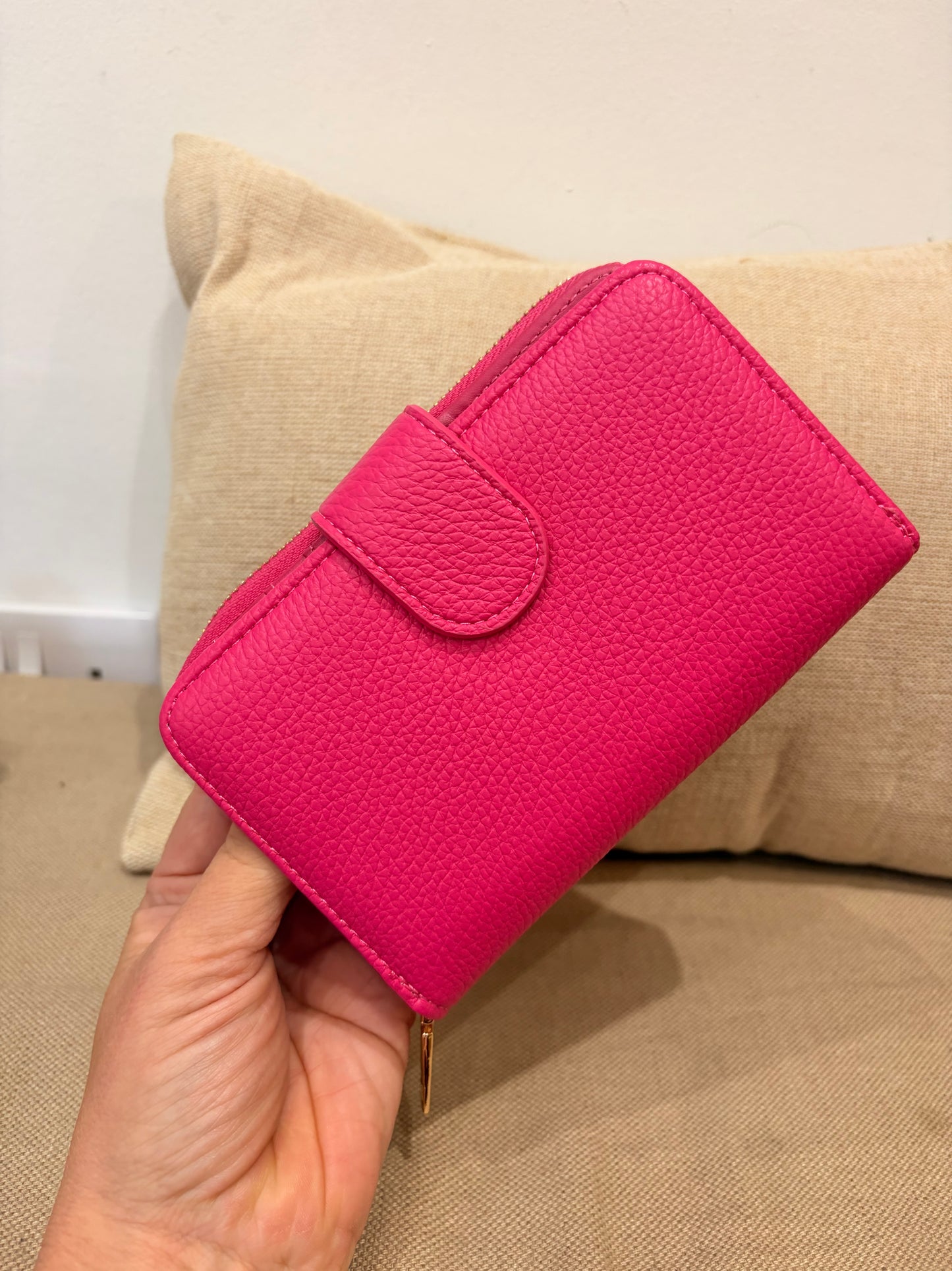 Medium Purse - Cerise