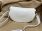 Leather Sling Bag - White