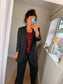 Sequin Vest - Red