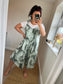 Tie Dye Jumpsuit - Khaki