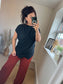 Crossover Top - Black