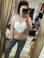 Heart Jumper - Blush