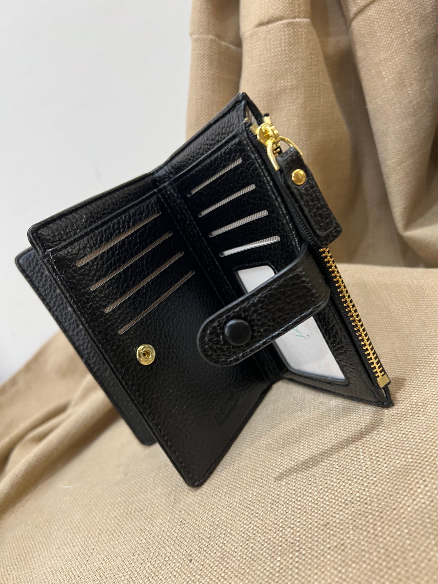 RFID Medium Purse - Black