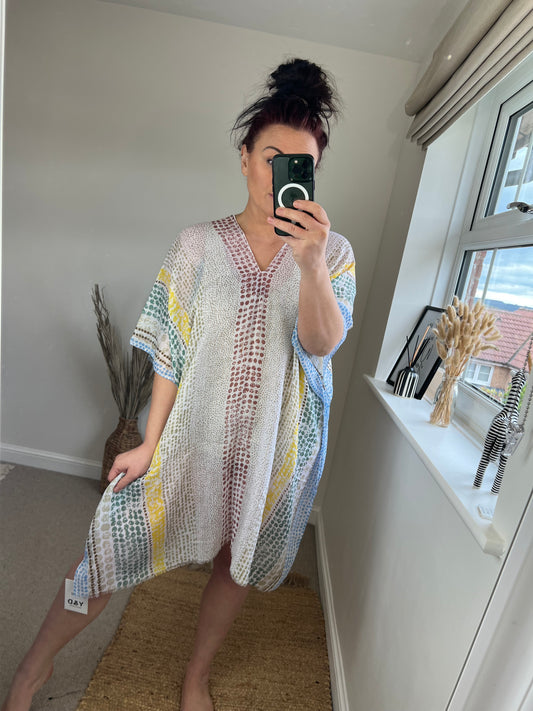 Kaftan Cover Up - Spots 4
